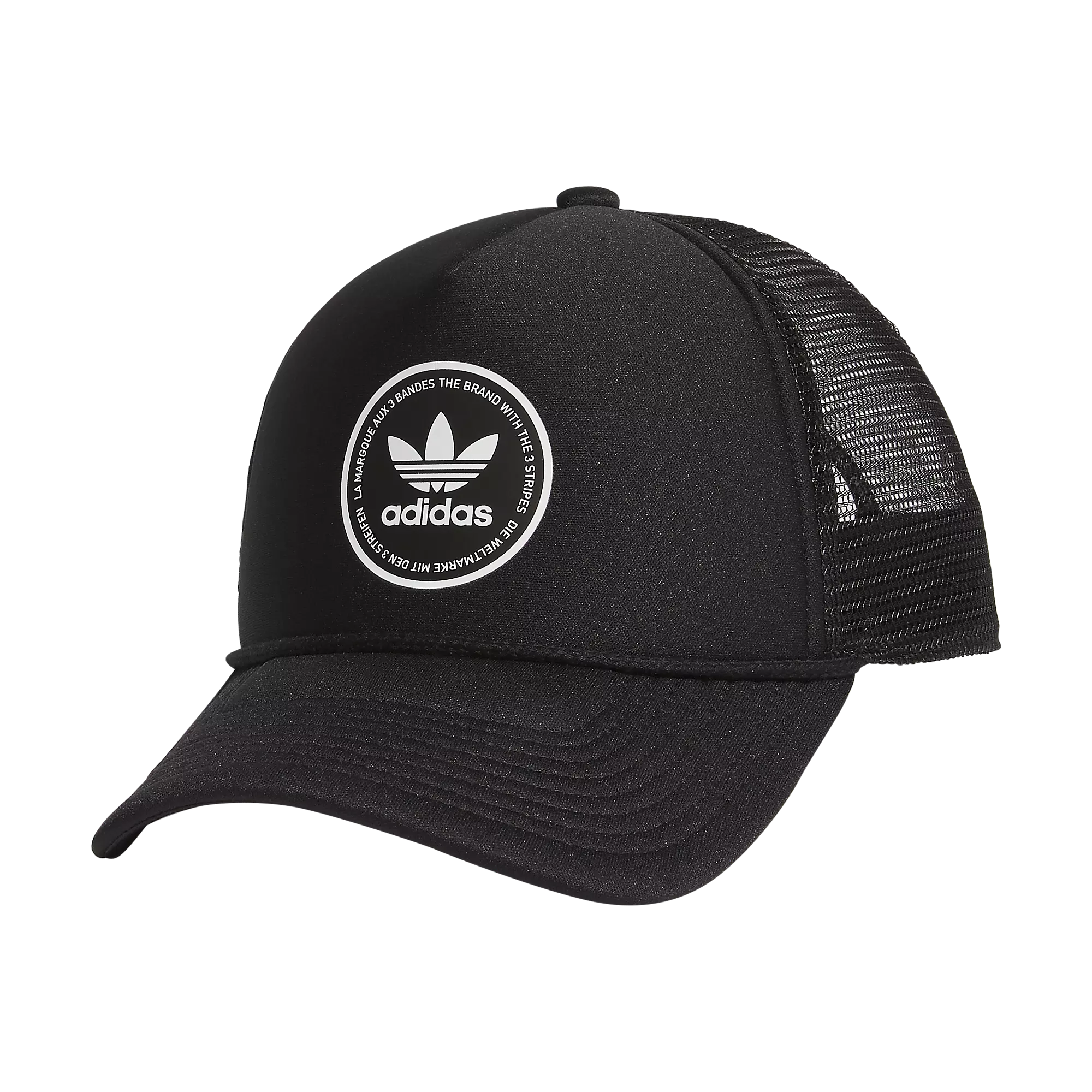 adidas Dispatch Trucker Hat​-Black - BLACK
