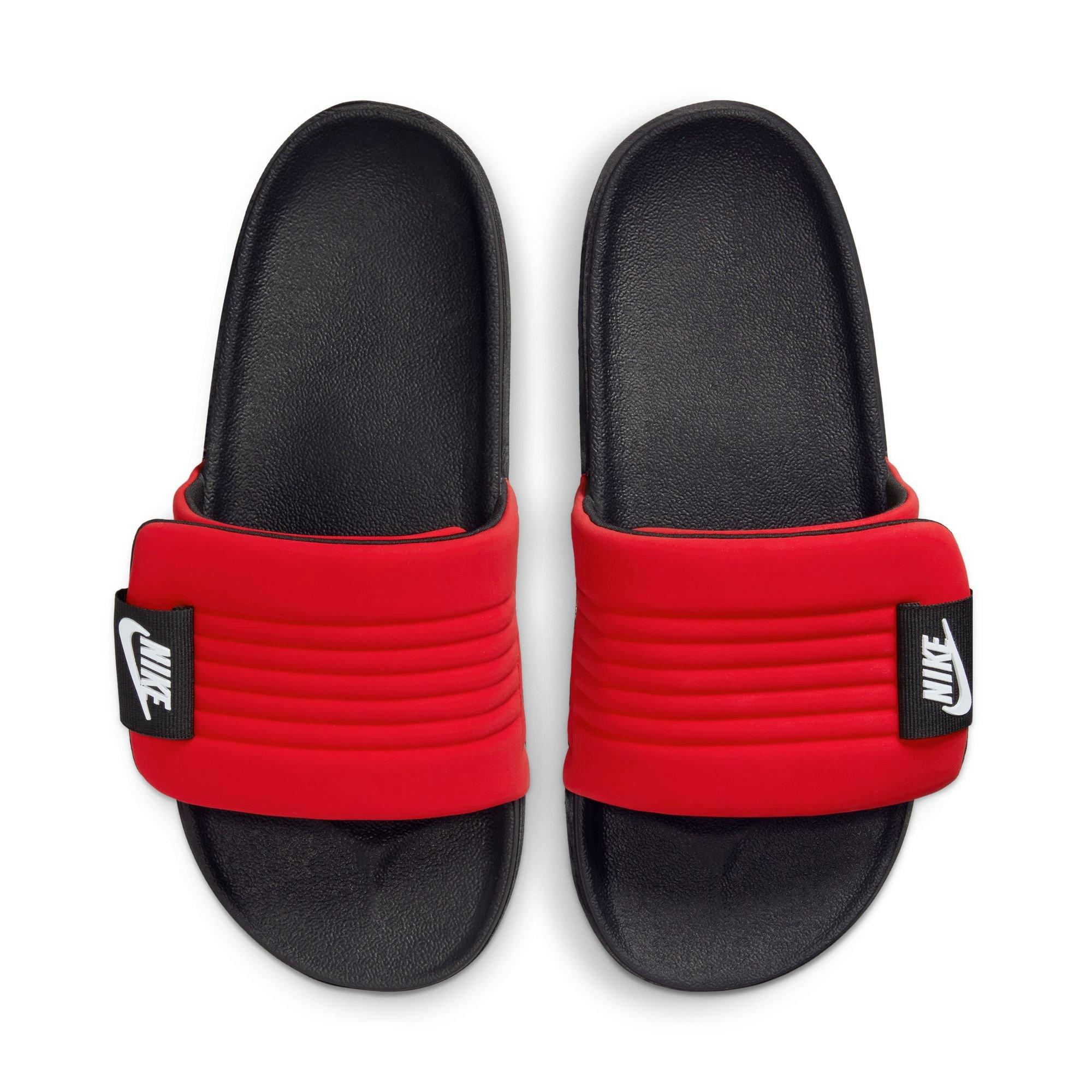 Nike Offcourt Adjust "University Red/White/Black" Men's Slide - RED/WHITE/BLACK Thumbnail View 5