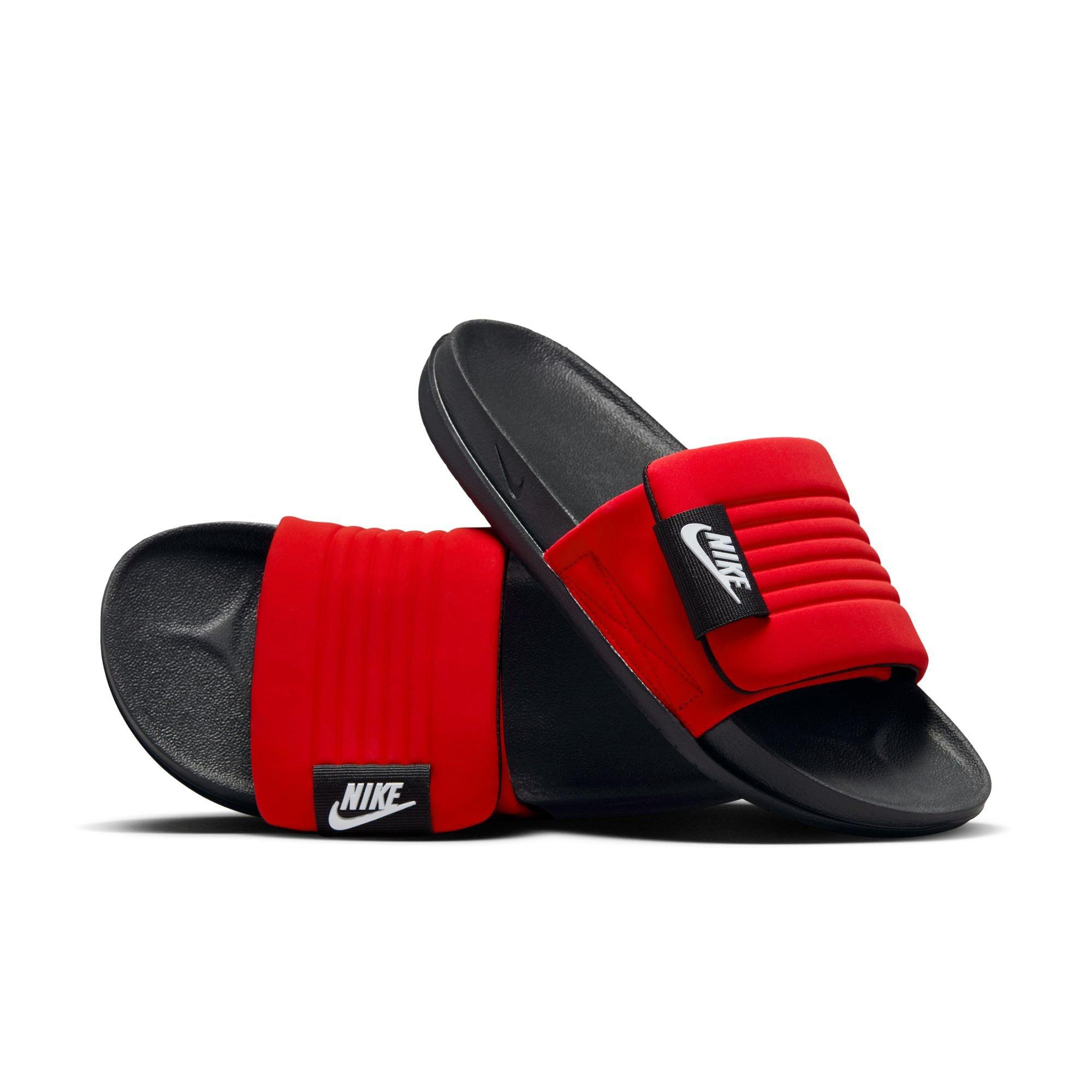 Nike hot sale sliders red