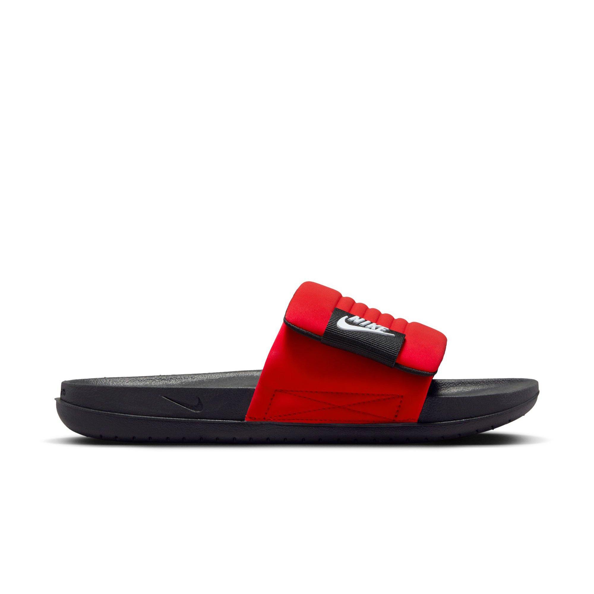 Mens nike outlet slides red