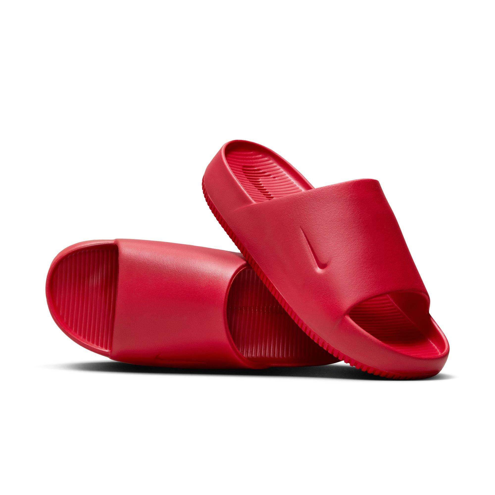 Nike Calm "University Red" Men's Slide - RED Thumbnail View 5