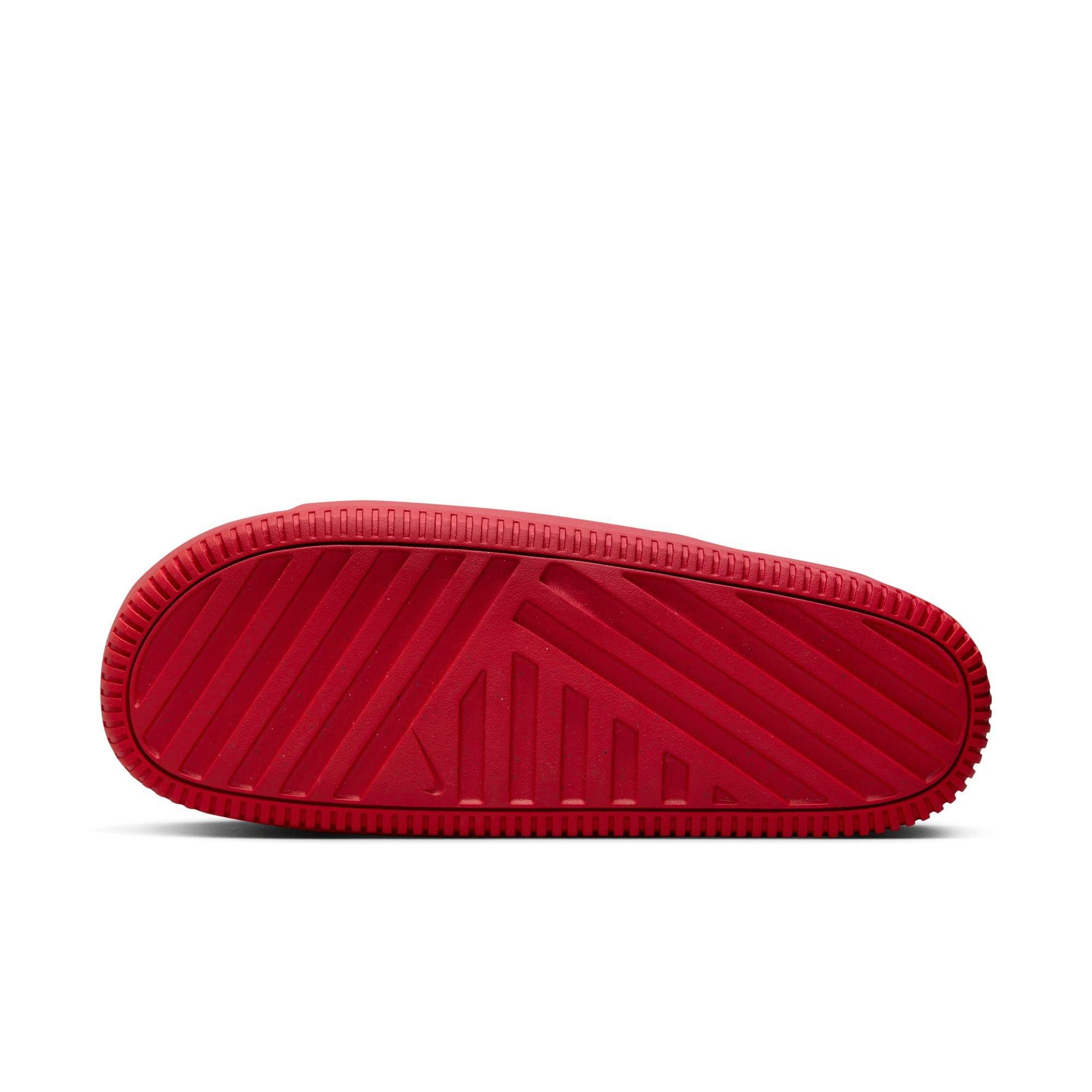 Nike Calm "University Red" Men's Slide - RED Thumbnail View 8