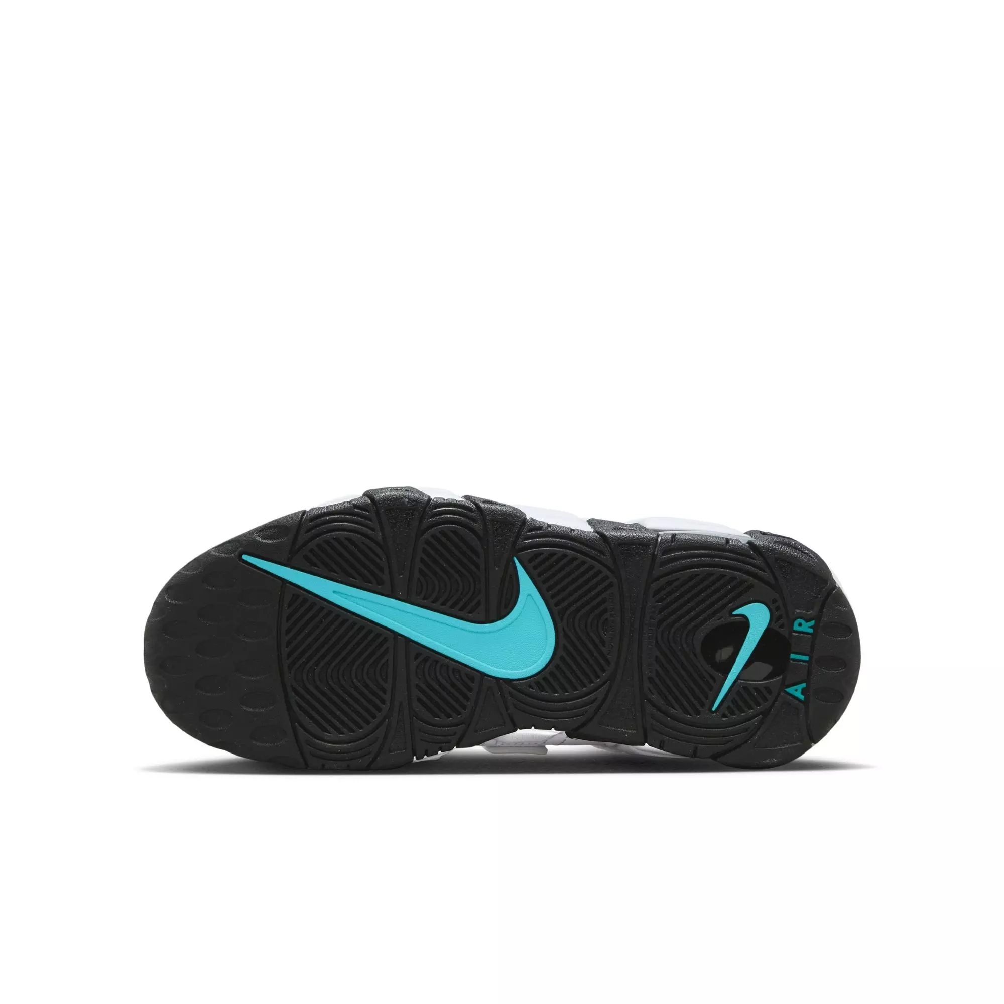 Nike Air More Uptempo CL "White/Black/University Red/Game Royal" Grade School Boys' Shoe - WHITE/ROYAL