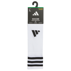 adidas Copa Zone Cushion OTC Soccer Socks - White/Black