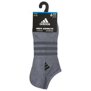 adidas Men's Superlite No-Show Socks (6 Pairs)