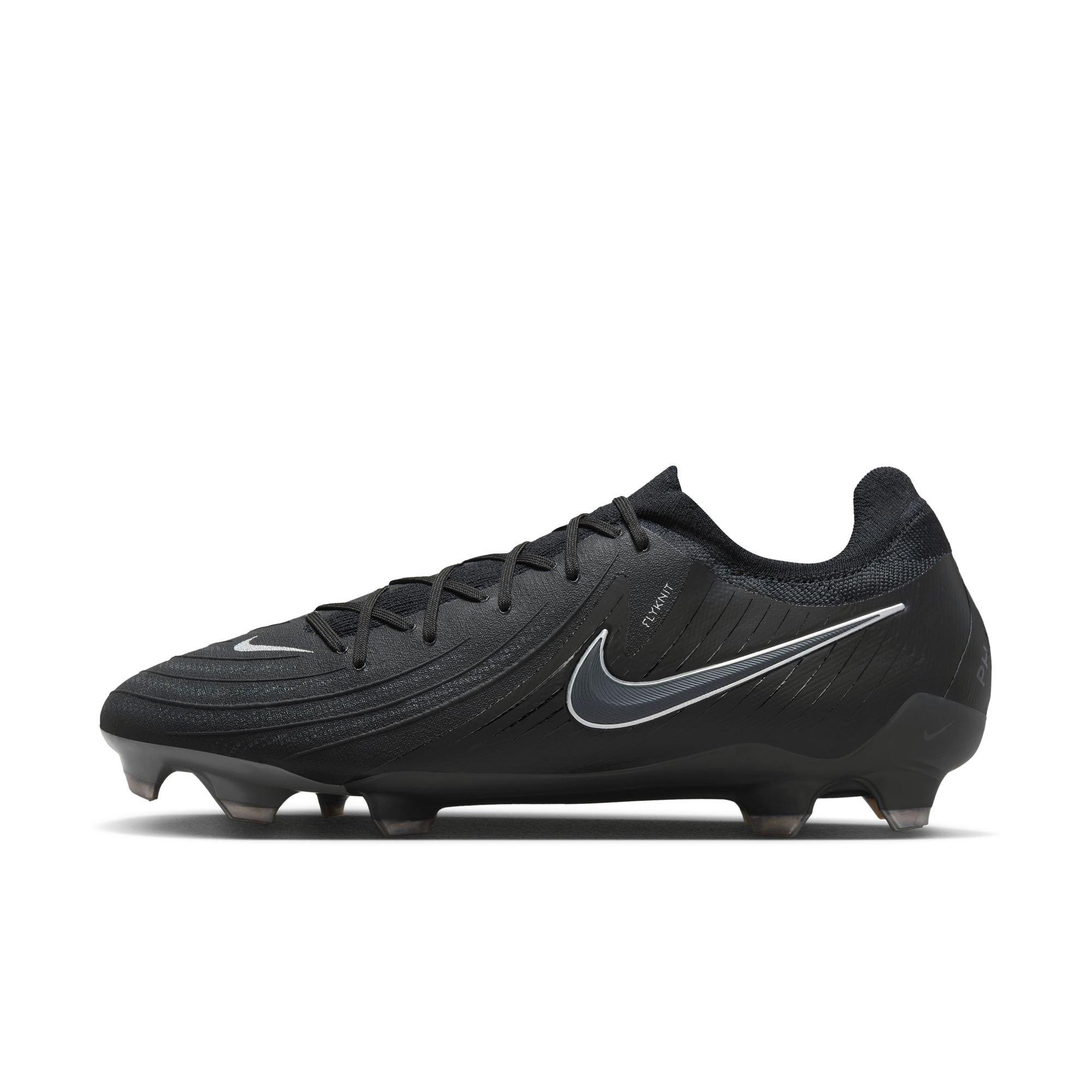 Nike Phantom GX 2 Pro FG "Black" Men's Soccer Cleat - BLACK Thumbnail View 3