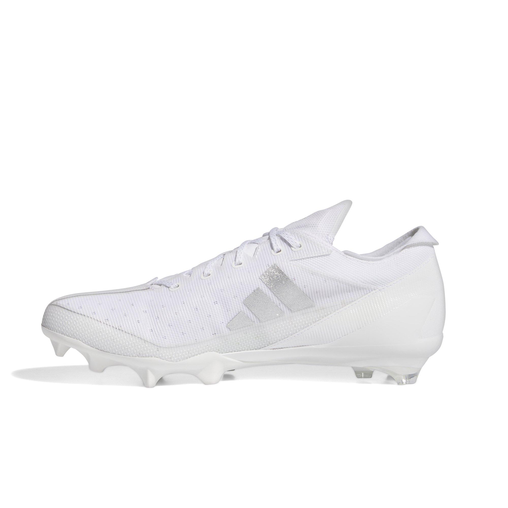 adidas Adizero 13.0 "White" Men's Football Cleat - WHITE Thumbnail View 2