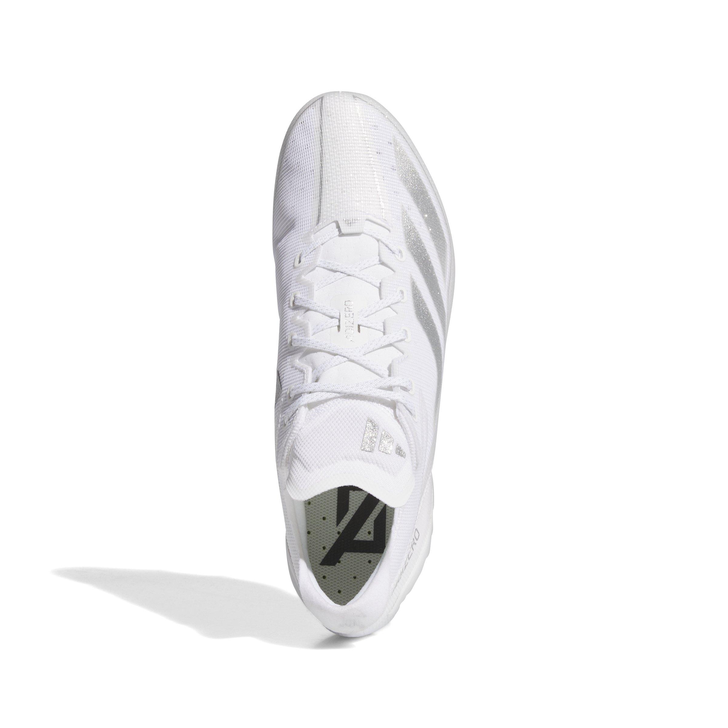 adidas Adizero 13.0 "White" Men's Football Cleat - WHITE Thumbnail View 5