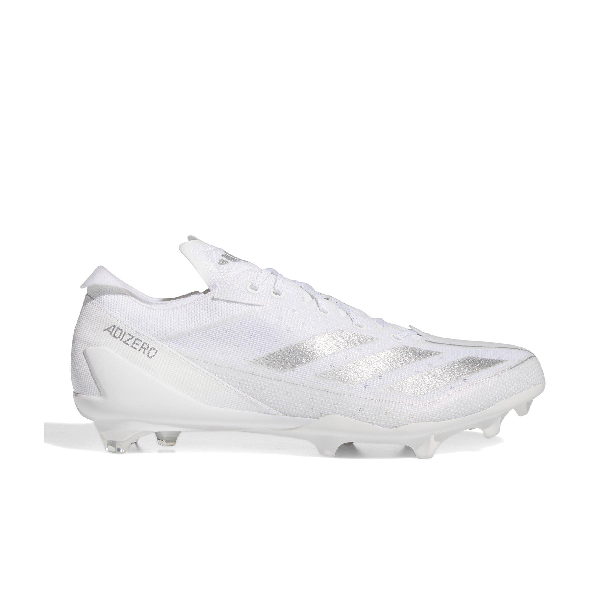 adidas Adizero 13.0 "White" Men's Football Cleat - WHITE Thumbnail View 1