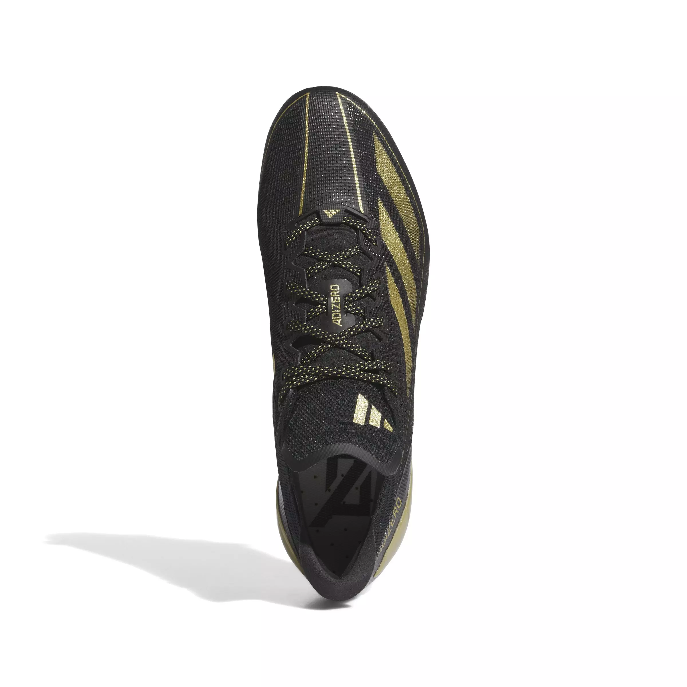 adidas Adizero Electric American "Core Black/Metallic Gold" Men's Football Cleat - BLACK/GOLD
