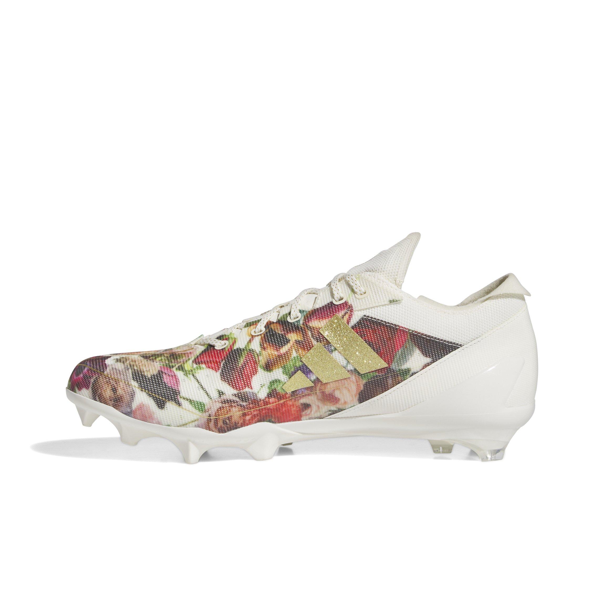 adidas Adizero Electric Speed Coronation "Wonder White/Gold Metallic" Men's Football Cleat - WHITE/GOLD Thumbnail View 2
