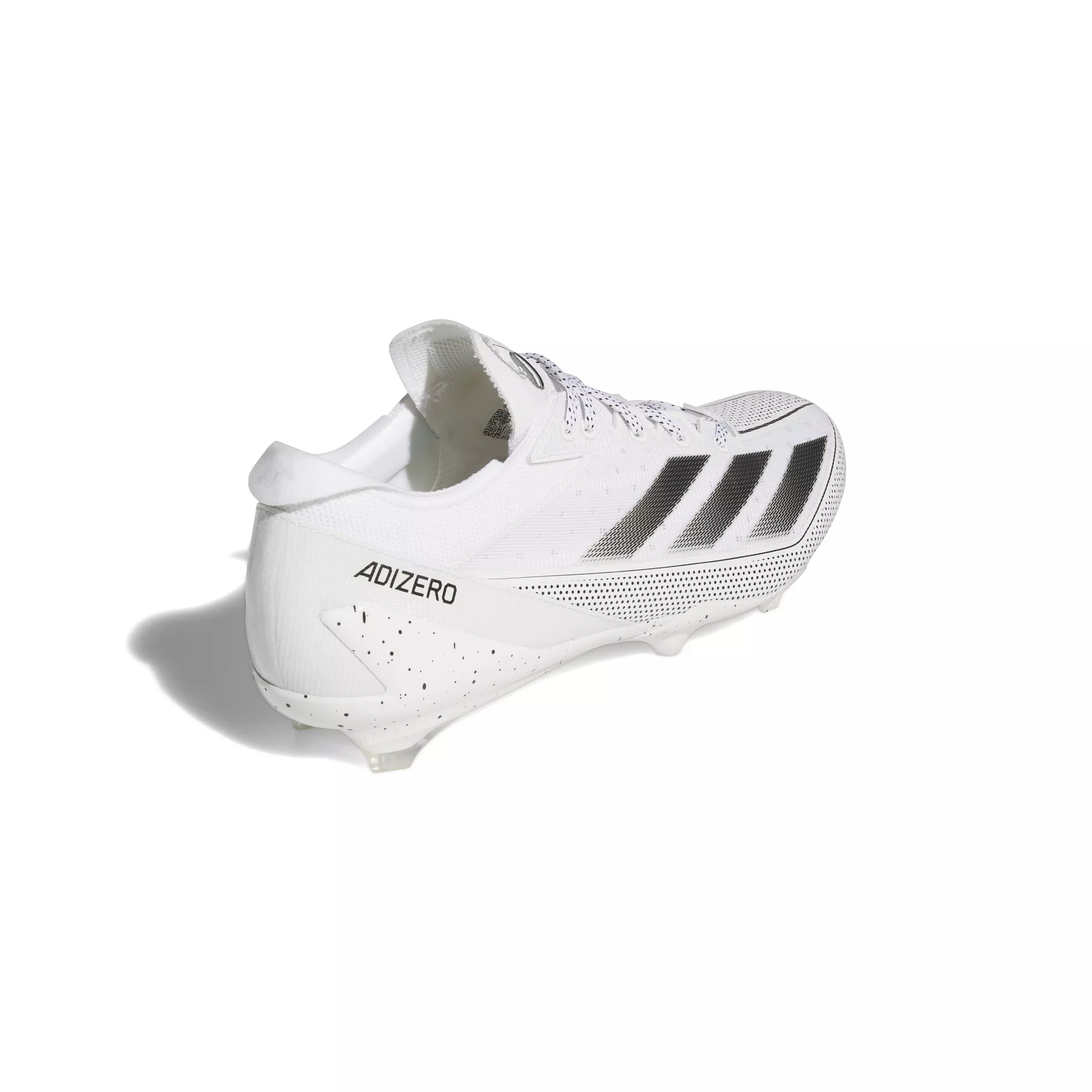 adidas Adizero Electric Snack Attack "Ftwr White/Core Black" Football Cleat - BLACK/WHITE
