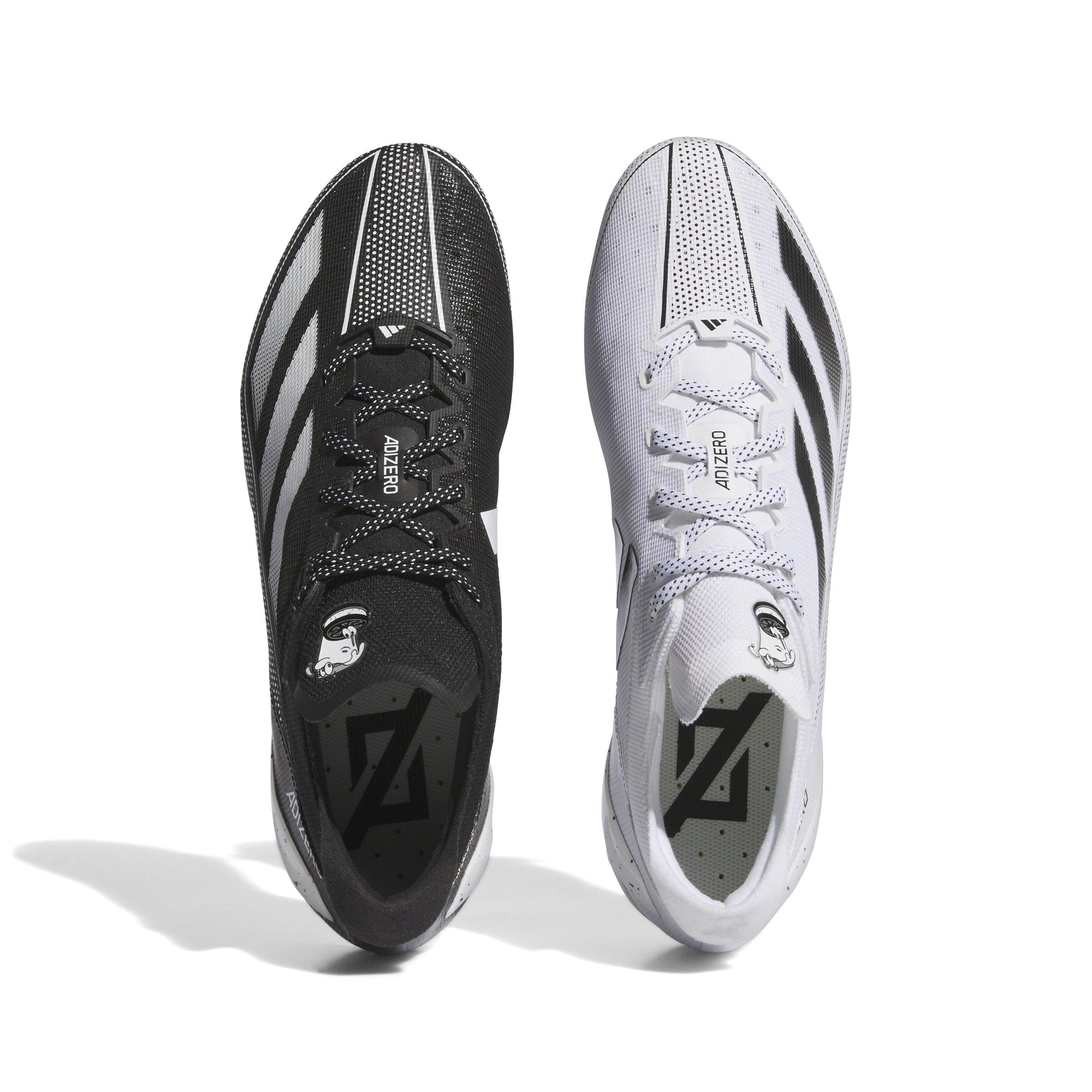 Adidas Adizero‎ Electric Snack Attack Men Shoe Sz 16 Black White Football Cleats Men main image 4