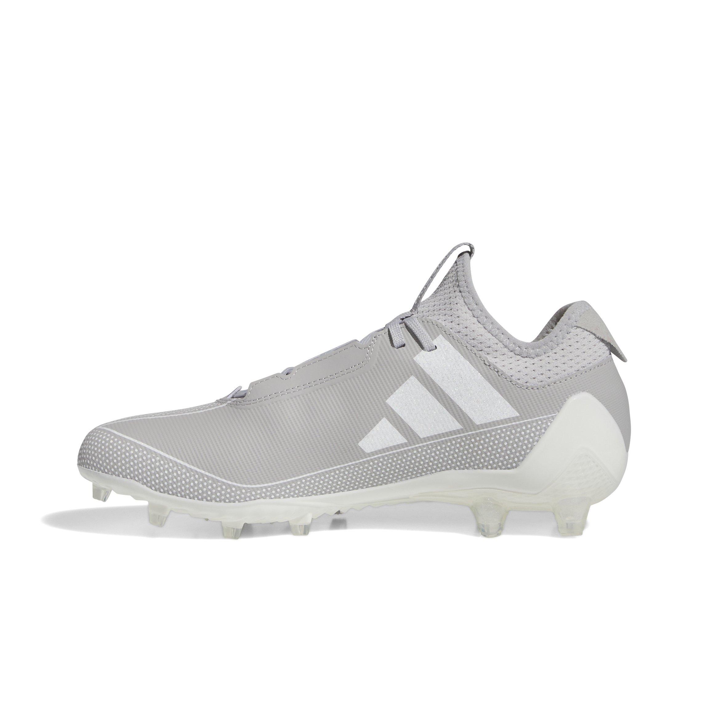 adidas Adizero Electric.1 "Grey Two/Ftwr White" Men's Football Cleat - GREY/WHITE Thumbnail View 2