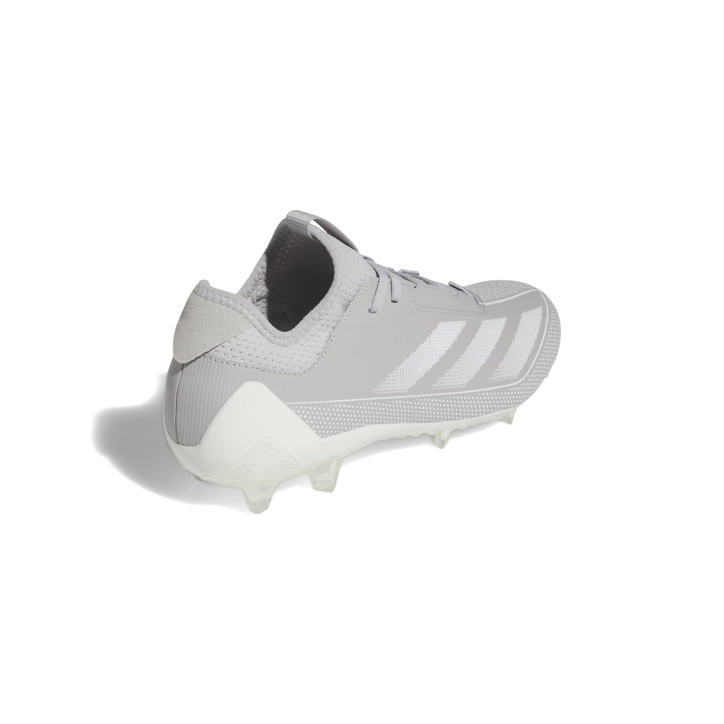 adidas Adizero Electric.1 "Grey Two/Ftwr White" Men's Football Cleat - GREY/WHITE Thumbnail View 5