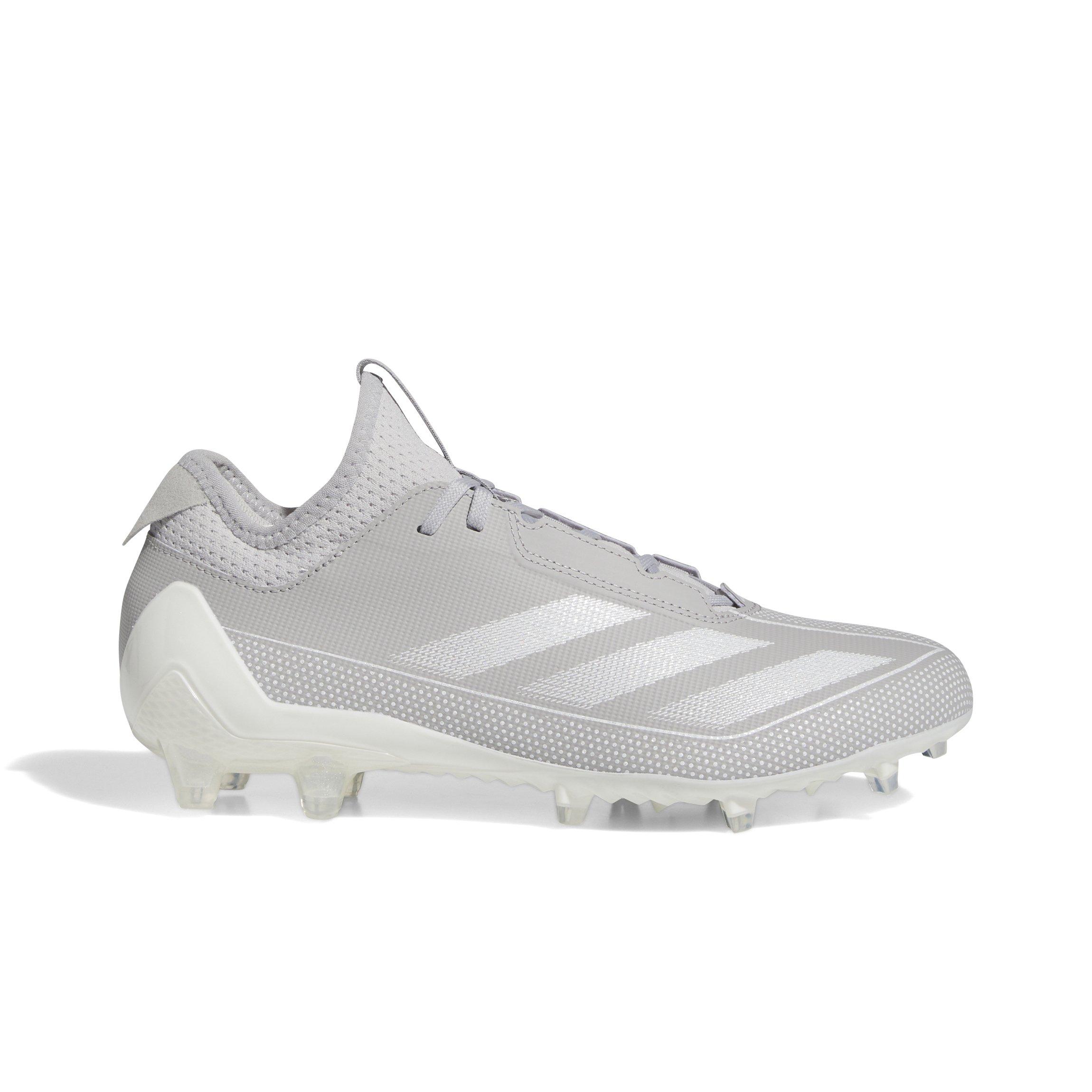 adidas Adizero Electric.1 "Grey Two/Ftwr White" Men's Football Cleat - GREY/WHITE Thumbnail View 1
