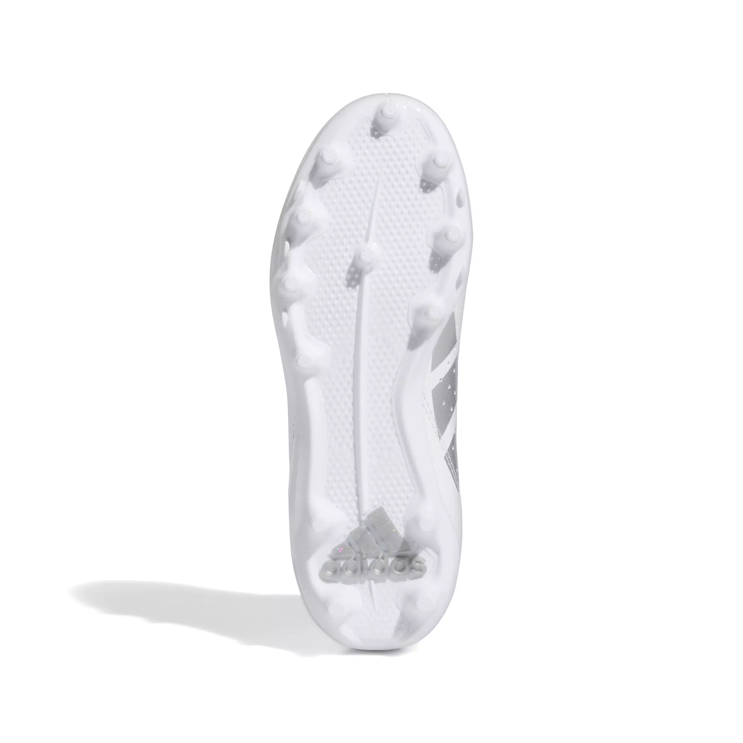 adidas Adizero Impact.2 "Ftwr White/Silver Metallic" Grade School Boys' Football Cleat - WHITE/SILVER