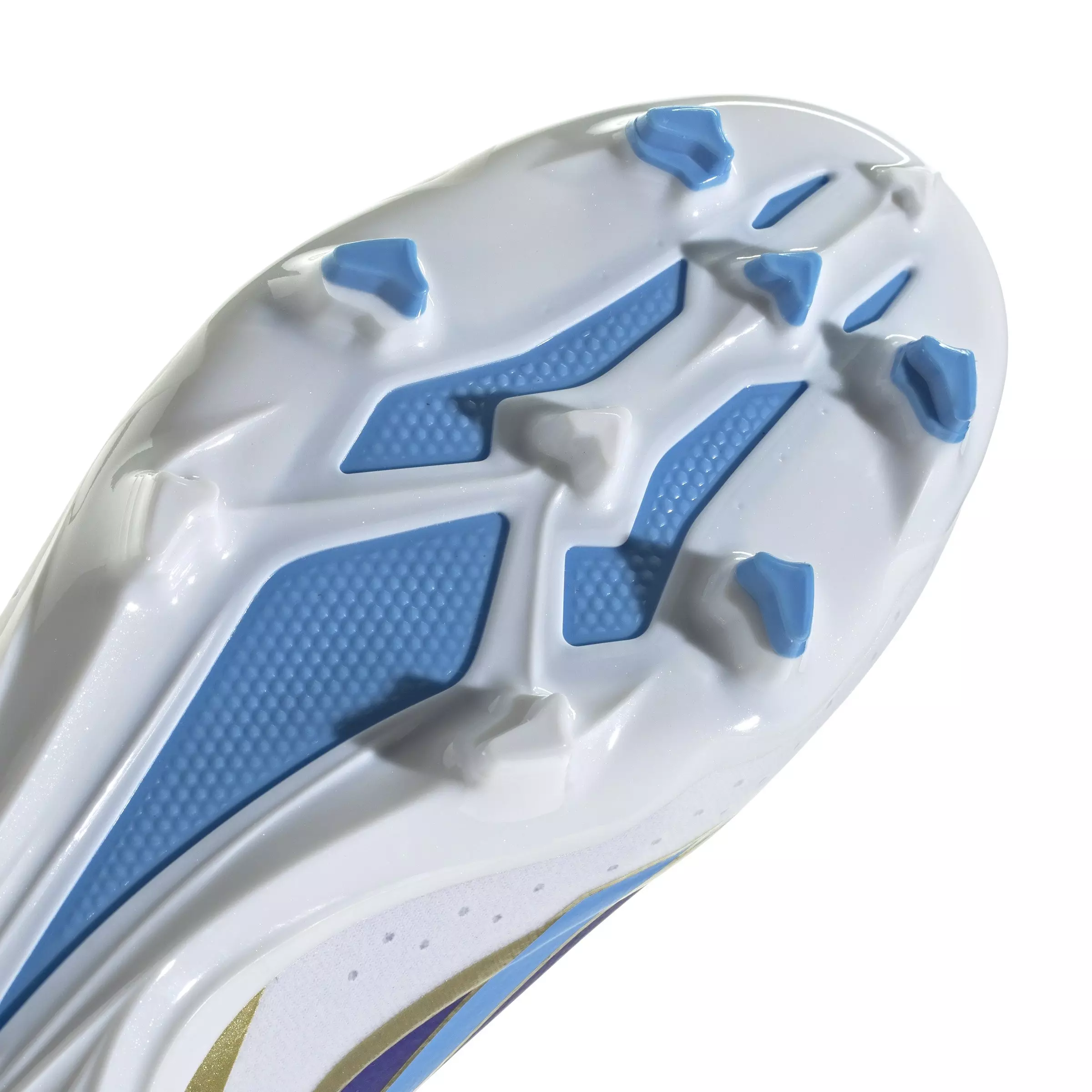 adidas X Crazyfast Messi League FG "Lucid Blue/Blue Burst/Ftwr White" Men's Soccer Cleat - ROYAL/WHITE