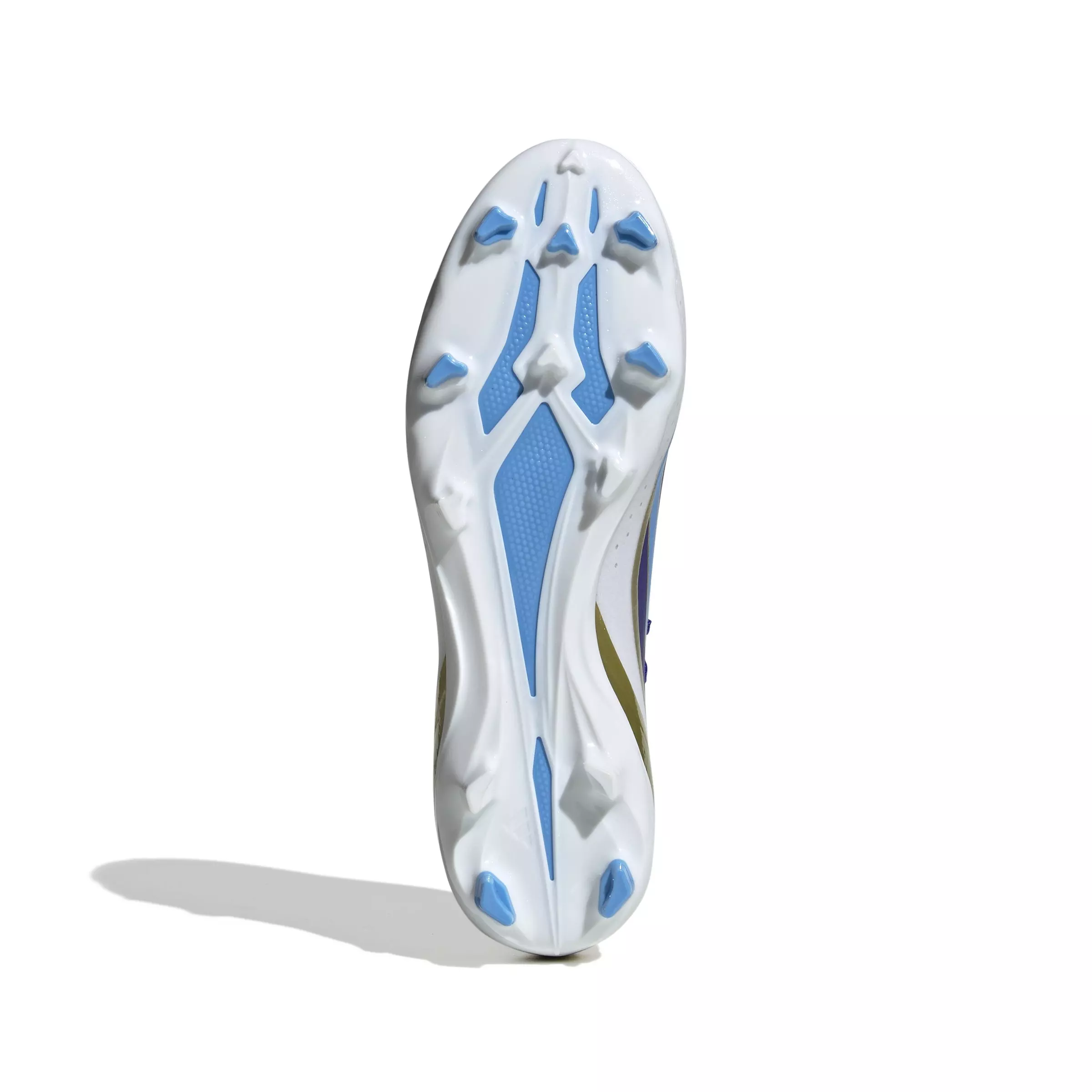 adidas X Crazyfast Messi League FG "Lucid Blue/Blue Burst/Ftwr White" Men's Soccer Cleat - ROYAL/WHITE