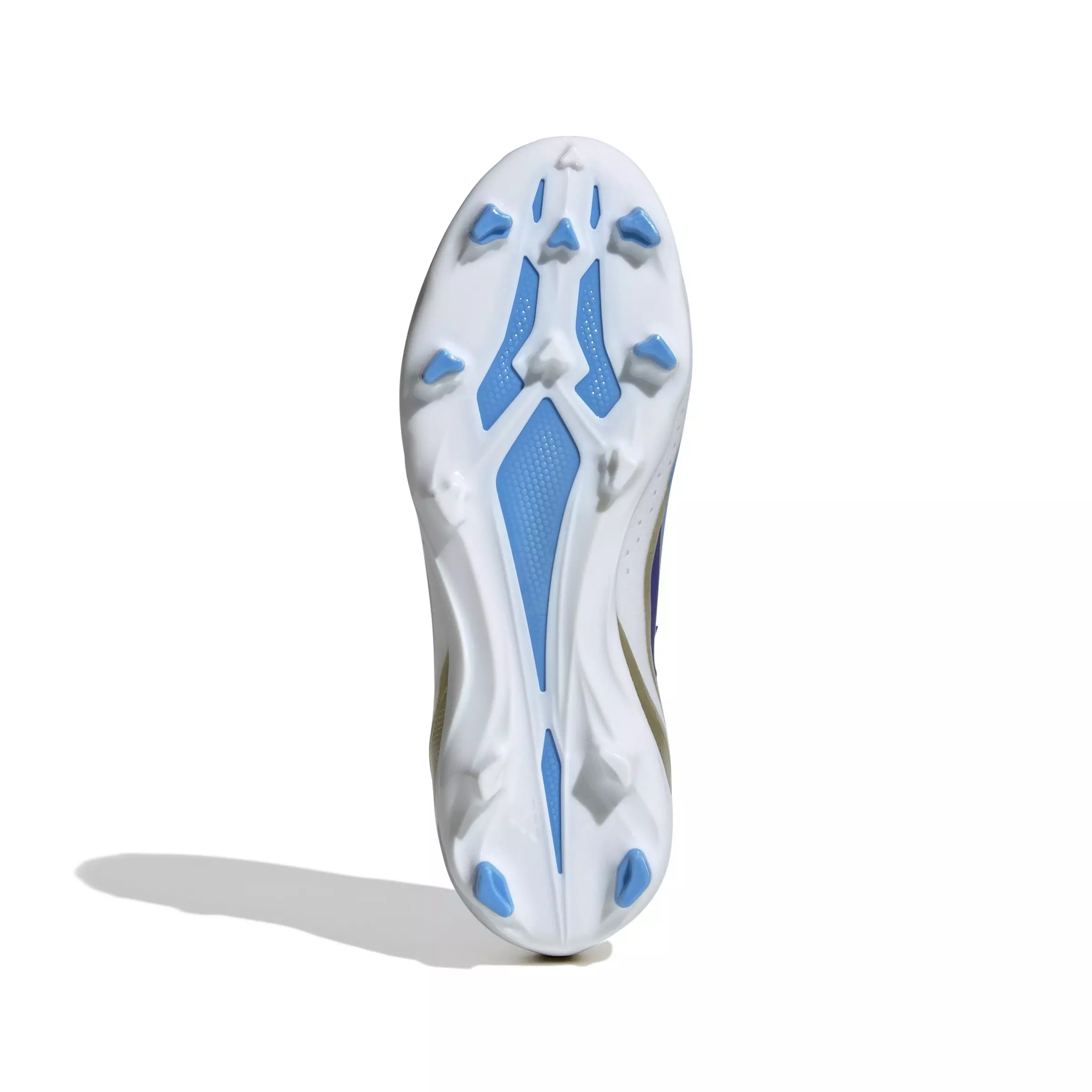 adidas X Crazyfast Messi League FG "Lucid Blue/Blue Burst/Ftwr White" Grade School Kids' Soccer Cleat - ROYAL/WHITE