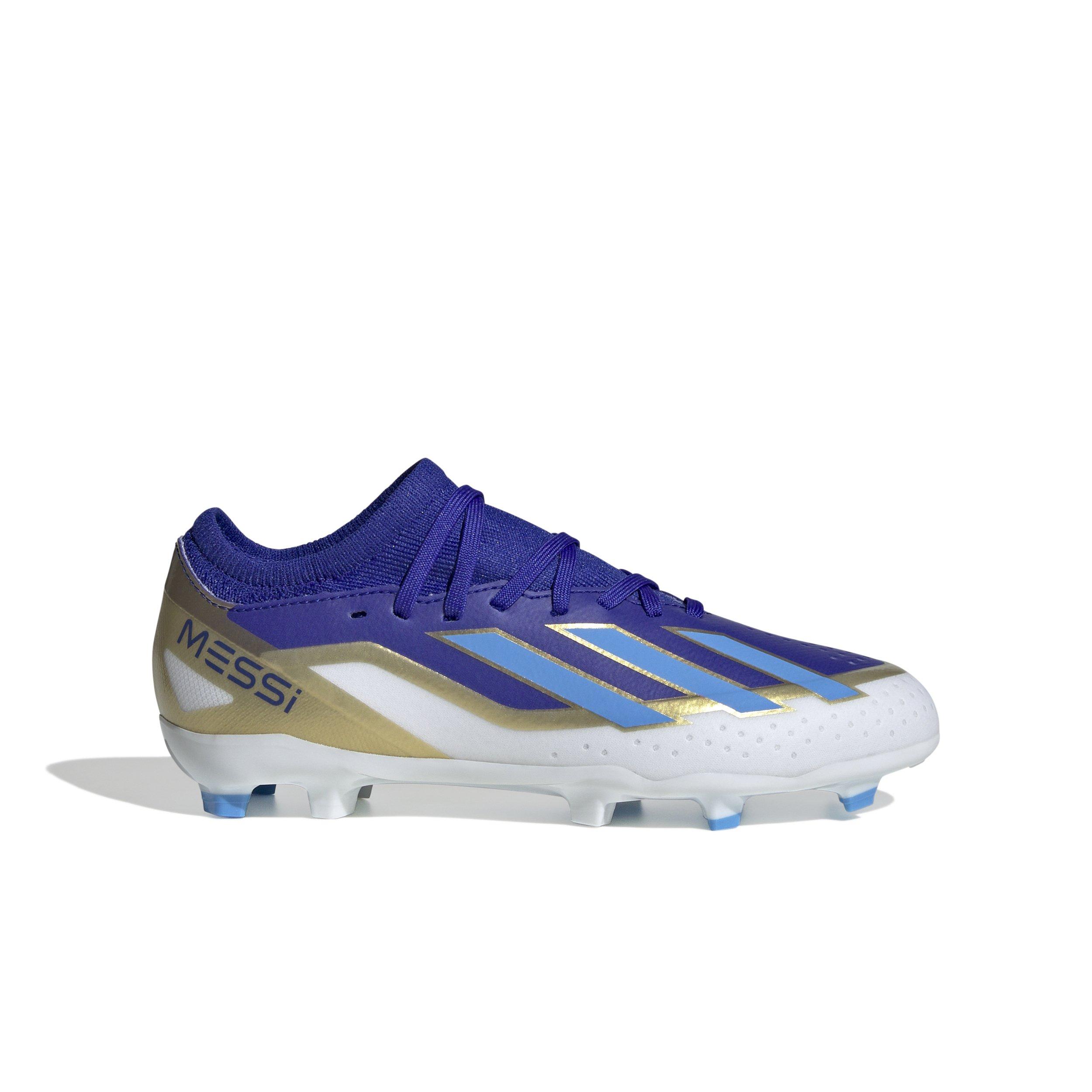 White and blue adidas cheap football boots