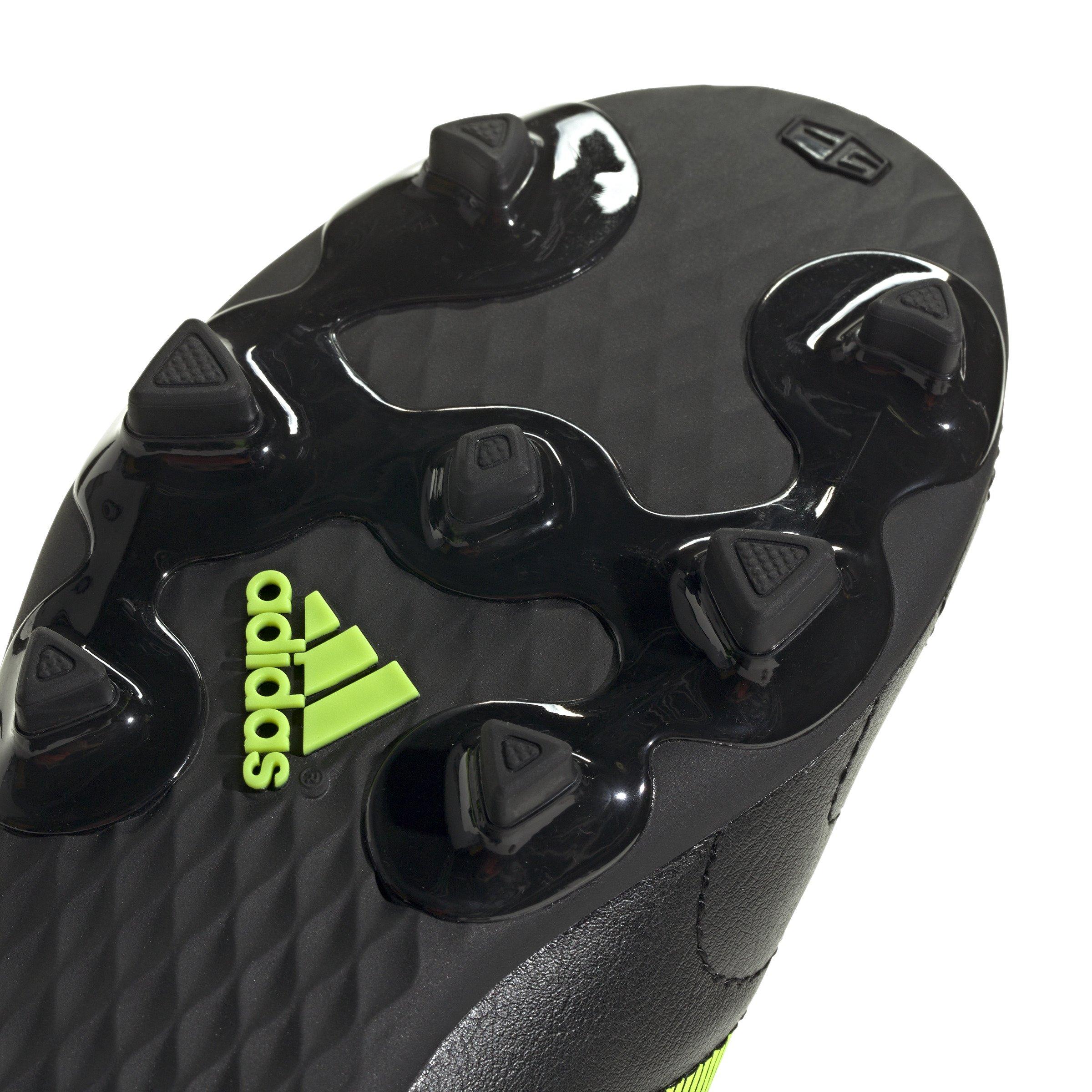 adidas Goletto VIII FG  Preschool Kids' "Core Black/Lucid Lemon" Soccer Cleat