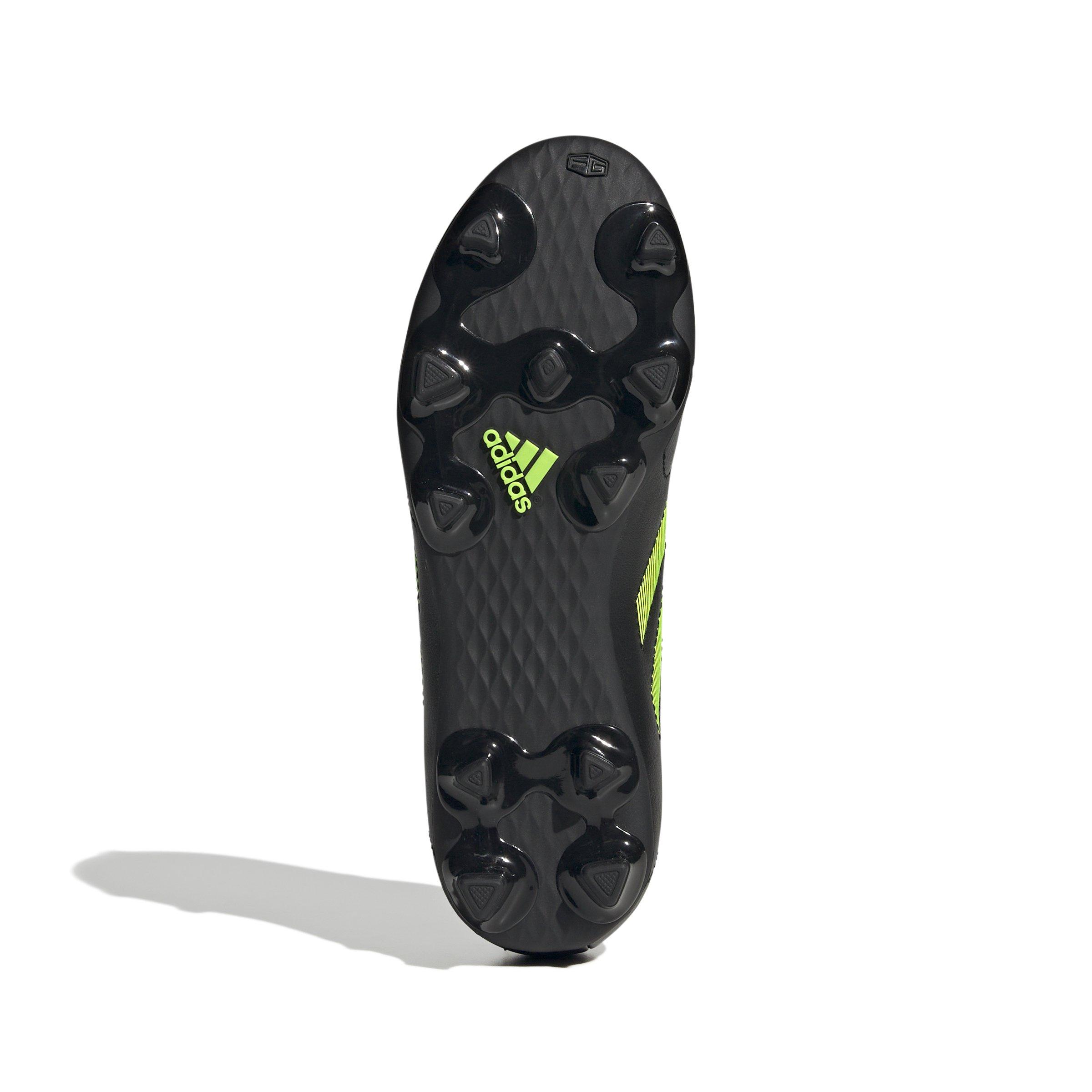 adidas Goletto VIII FG  Preschool Kids' "Core Black/Lucid Lemon" Soccer Cleat