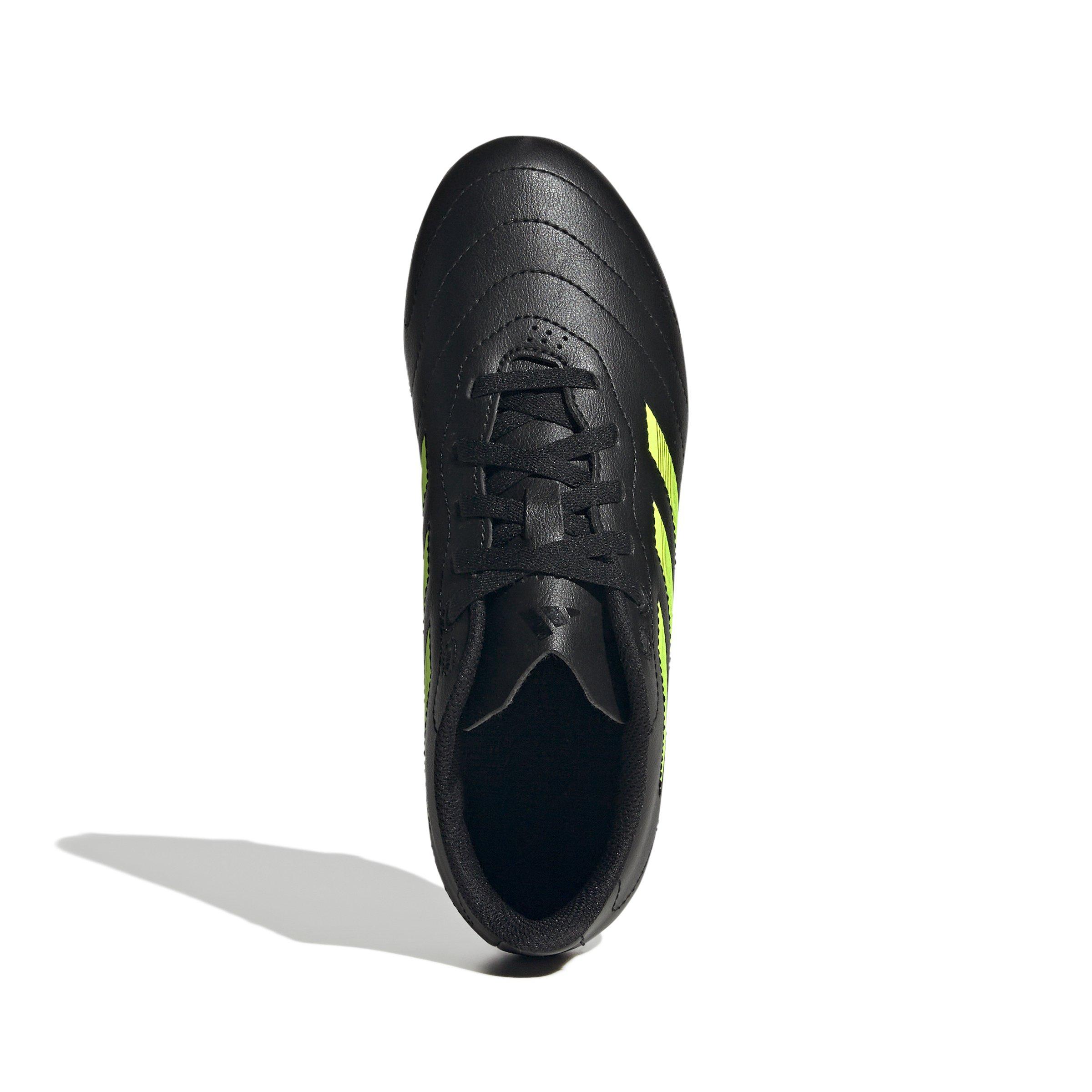 adidas Goletto VIII FG  Preschool Kids' "Core Black/Lucid Lemon" Soccer Cleat