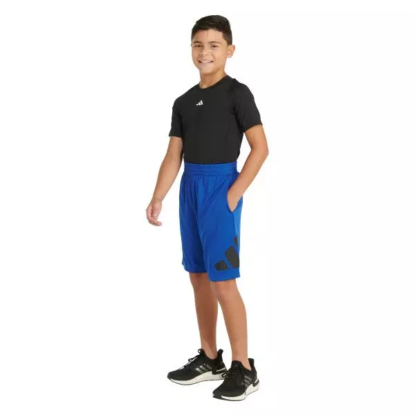 adidas Big Boys' Essential Performance Shorts - BLUE
