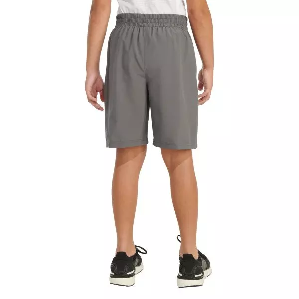 adidas Big Boys' Big Logo Woven Shorts - GREY