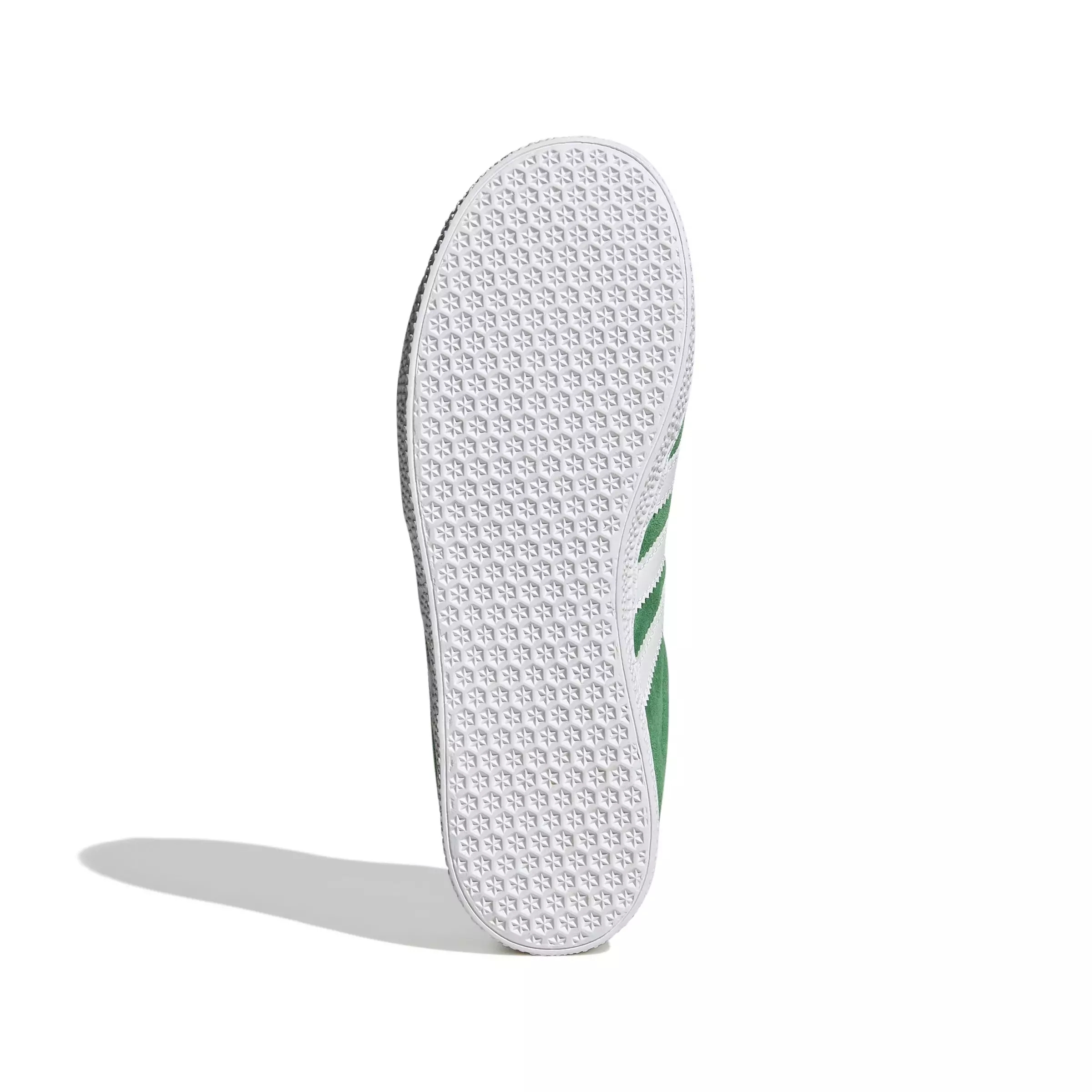 adidas Originals Gazelle "Green/Ftwr White/Gold Metallic" Grade School Boys' Shoe - GREEN/WHITE