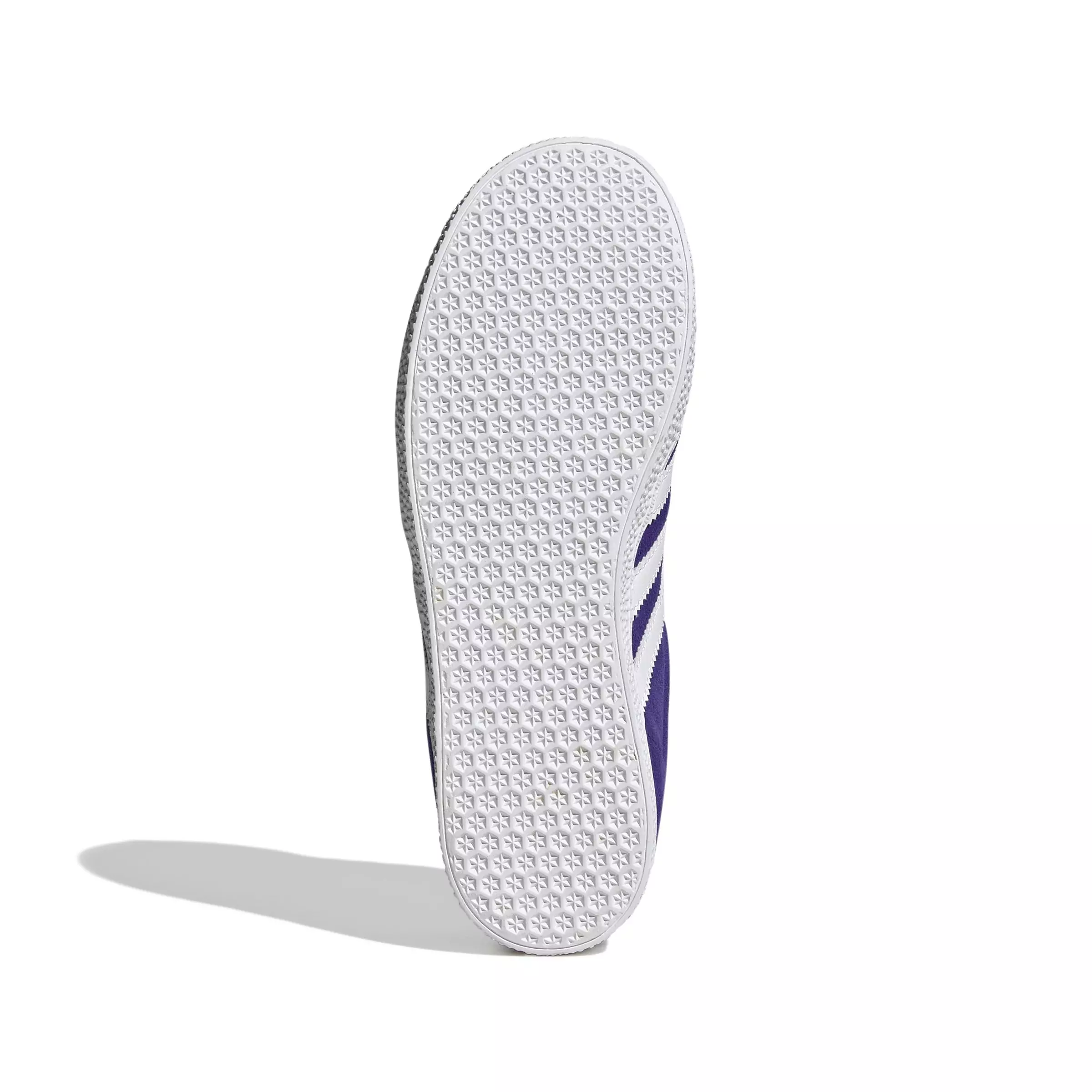 adidas Originals Gazelle "Purple/Ftwr White" Grade School Girls' Shoe - PURPLE/WHITE