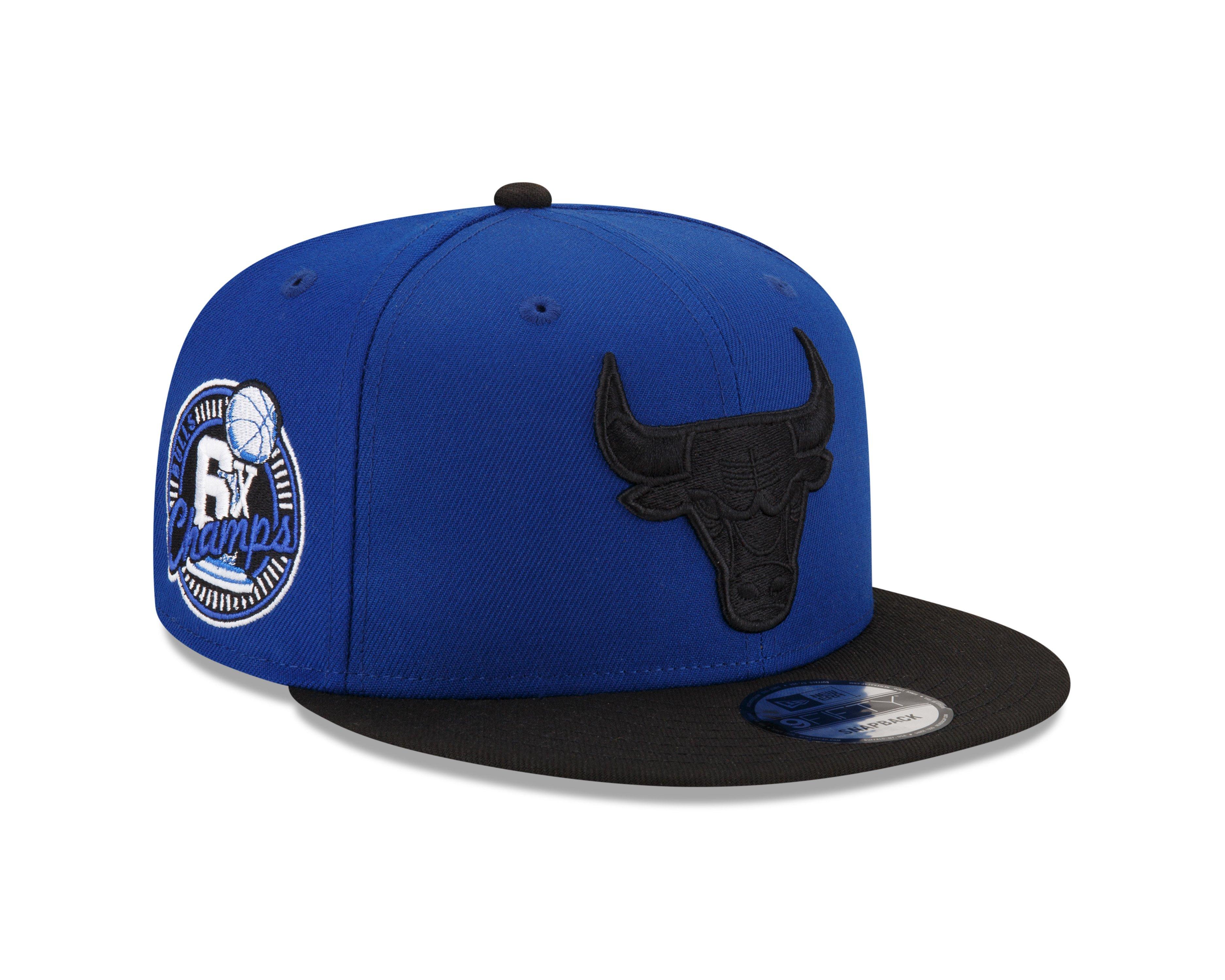 New Era Chicago Bulls 9FIFTY AJ1 High "Royal" Snapback - BLACK/ROYAL Thumbnail View 2