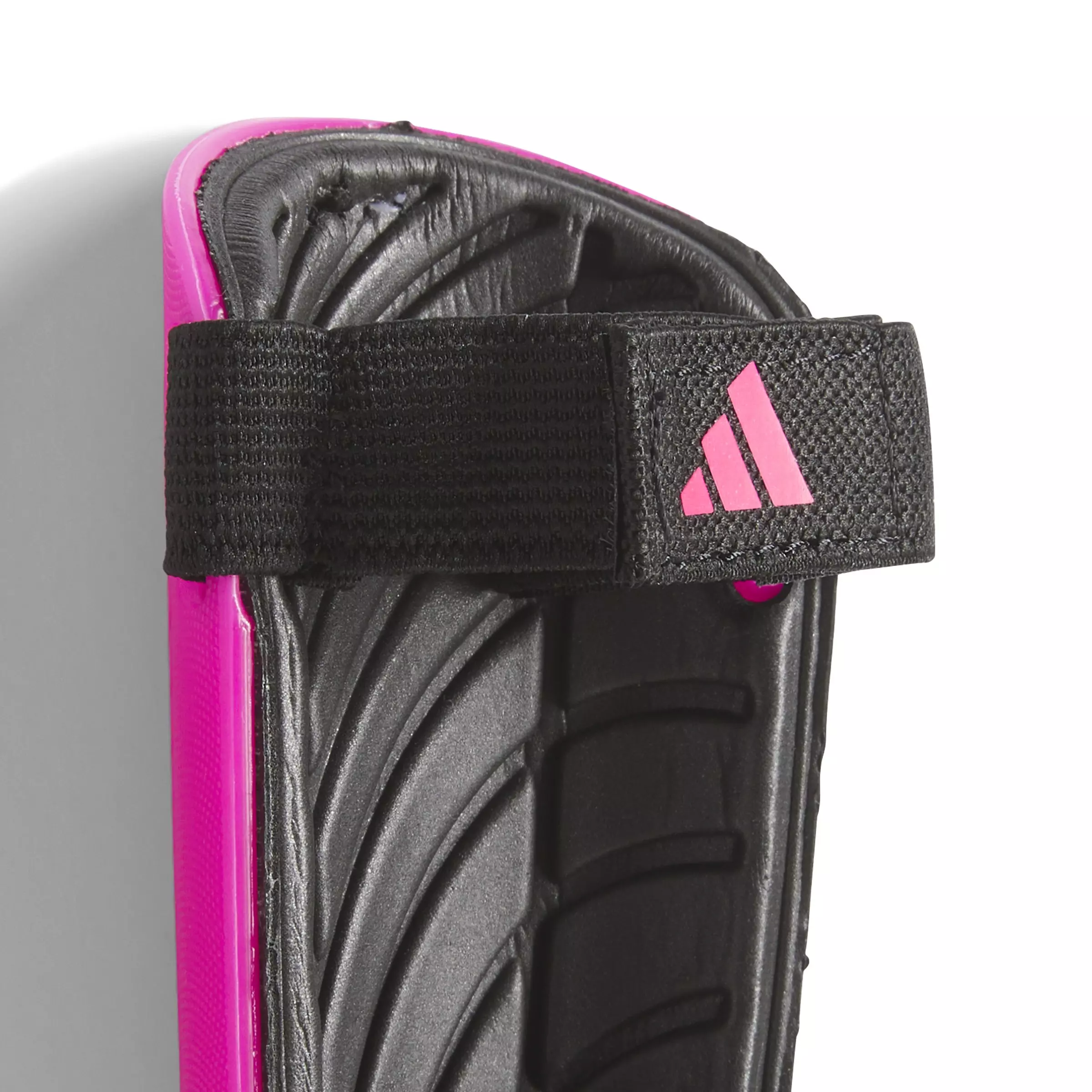 adidas Youth Tiro Match Soccer Shin Guards - Pink/Black - PINK/BLACK