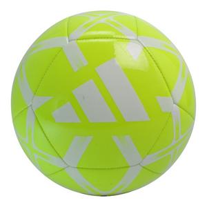 adidas Starlancer Club Soccer Ball - Lucid Lemon/White