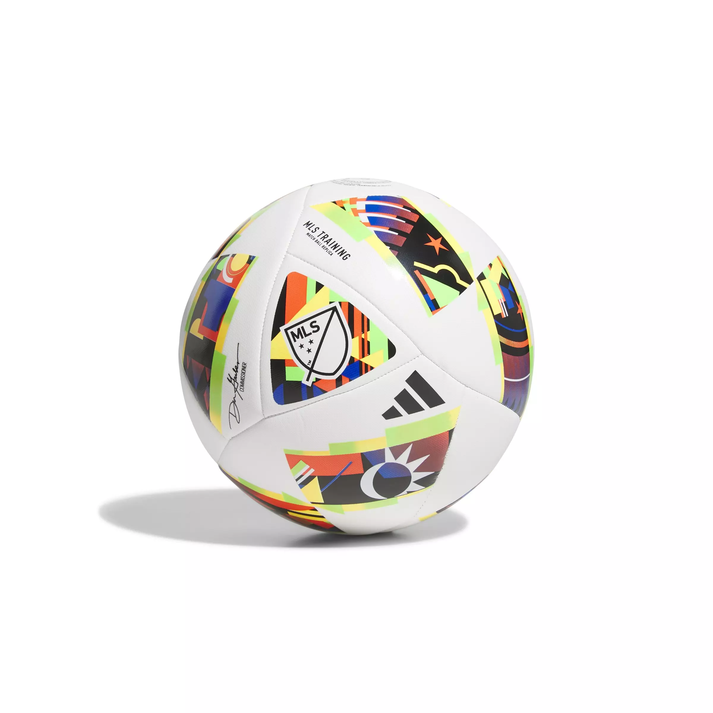 adidas MLS 24 Training Soccer Ball - WHITE/MULTI