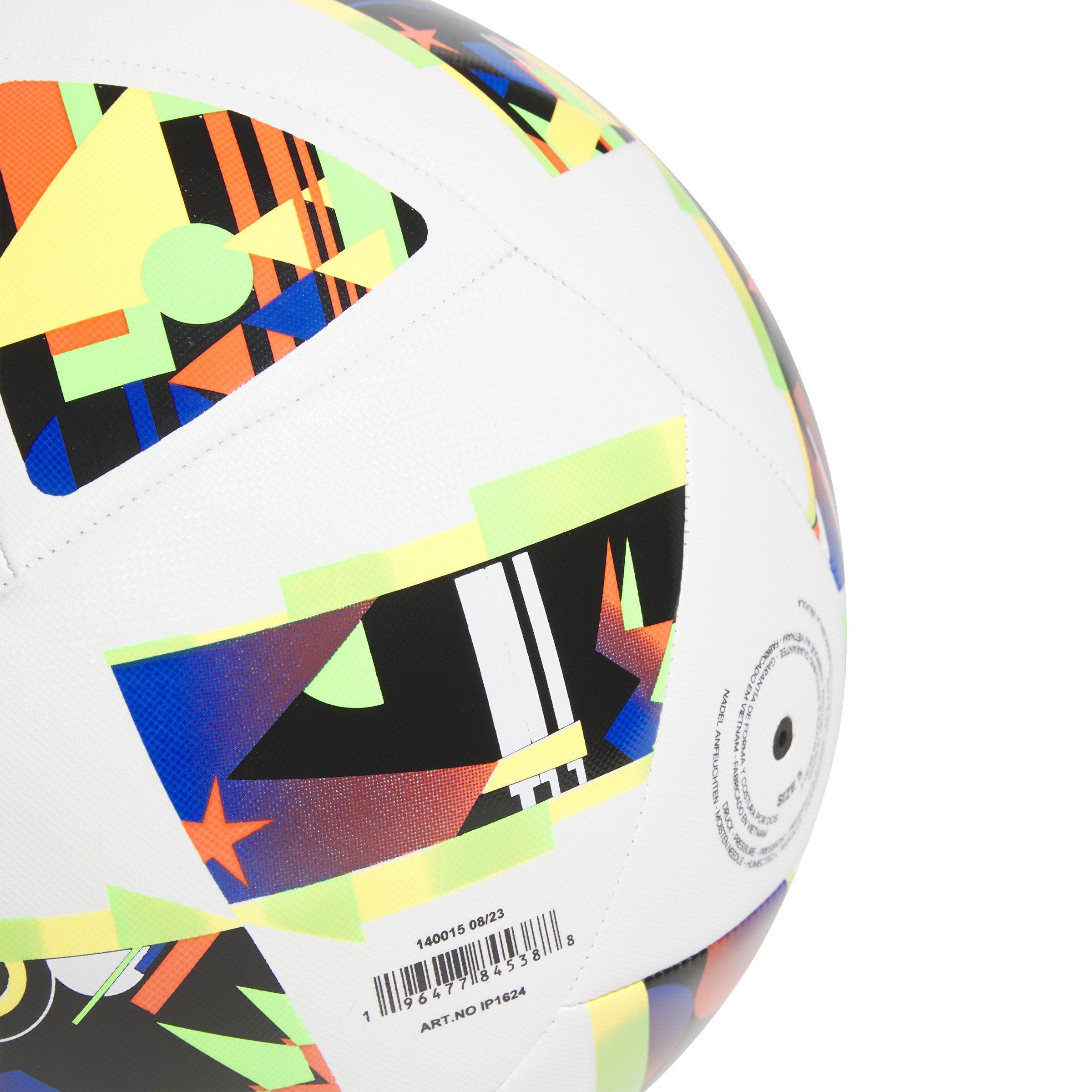 adidas MLS 24 Training Soccer Ball - Size 5 - WHITE/MULTI Thumbnail View 3