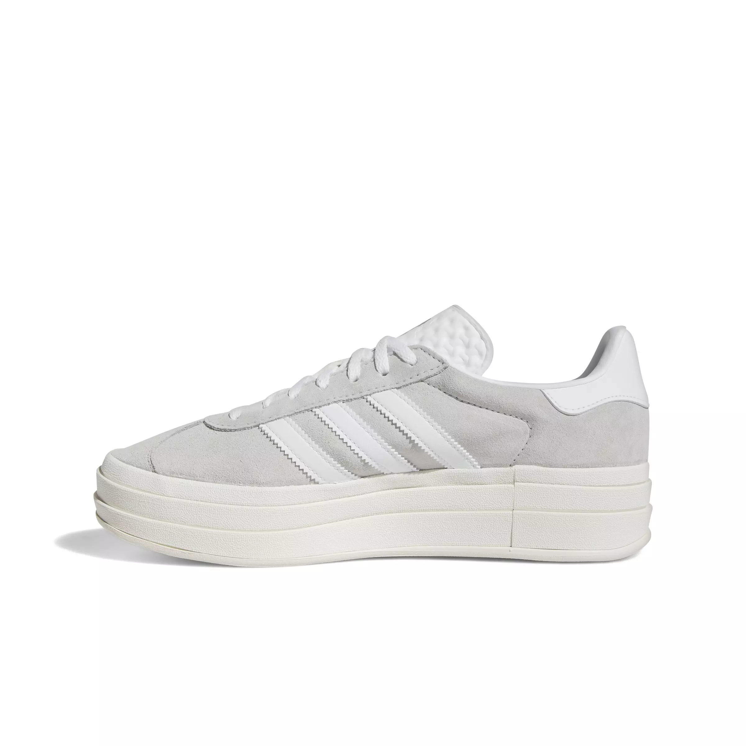adidas Originals Gazelle Bold "Grey Two/Cloud White/Core White" Women's Shoe