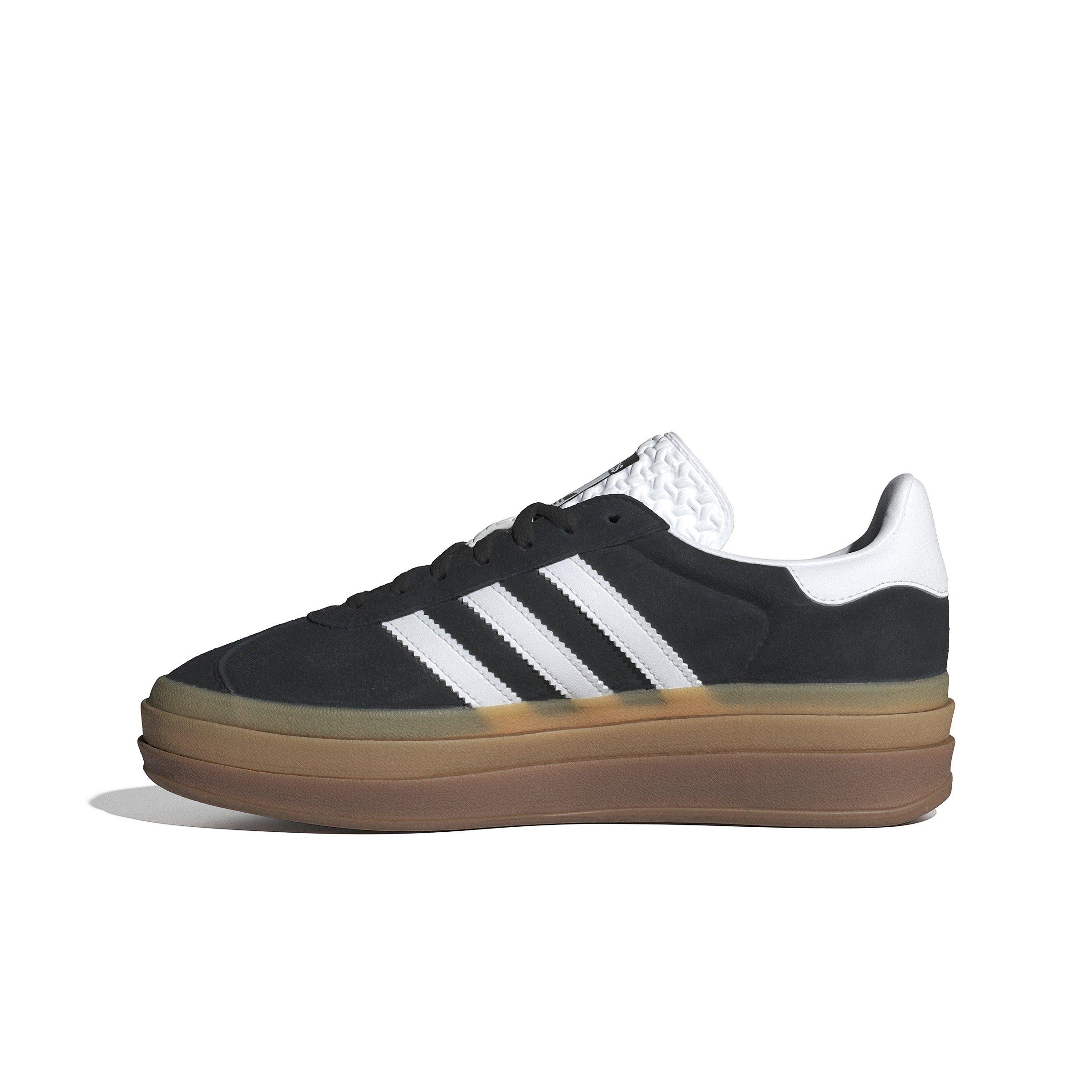 adidas Originals Gazelle Bold "Core Black/Ftwr White" Women's Shoe - BLACK/WHITE