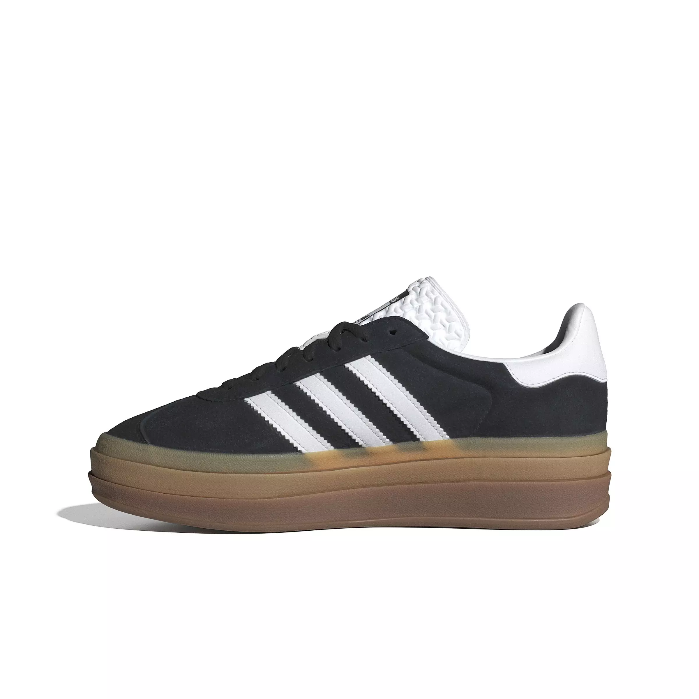 adidas Originals Gazelle Bold "Core Black/Ftwr White" Women's Shoe - BLACK/WHITE