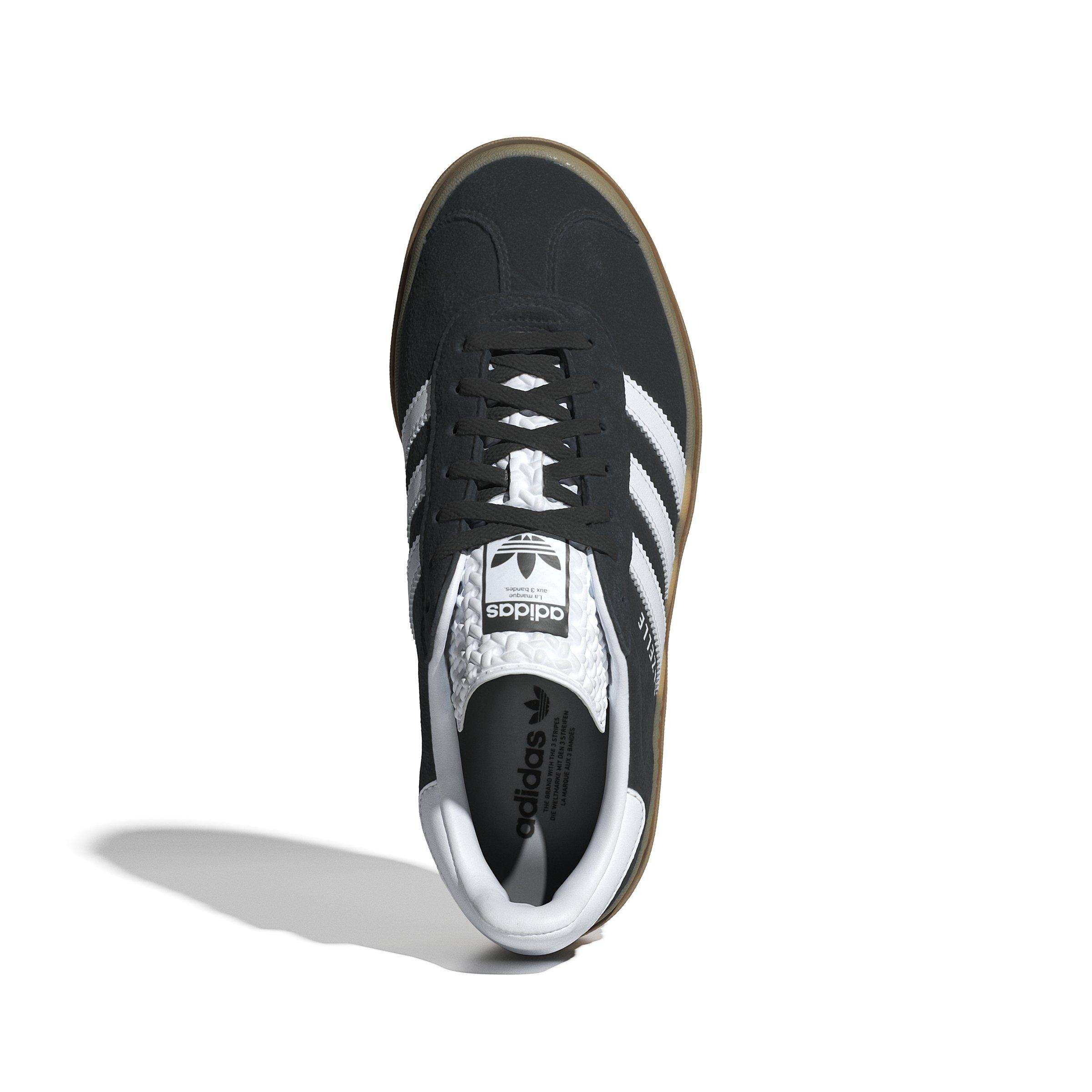 adidas Originals Gazelle Bold "Core Black/Ftwr White" Women's Shoe - BLACK/WHITE
