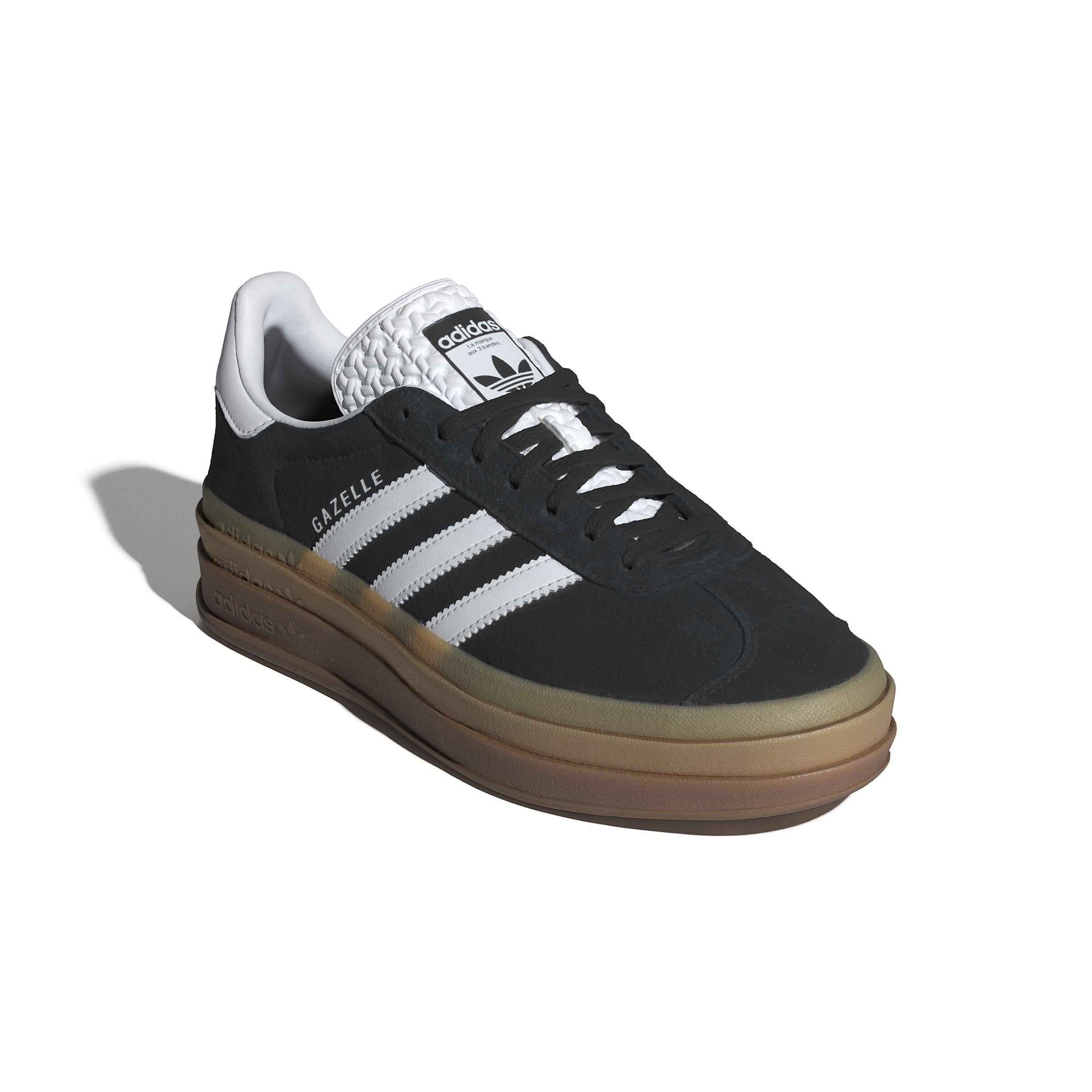 adidas Originals Gazelle Bold "Core Black/Ftwr White" Women's Shoe - BLACK/WHITE