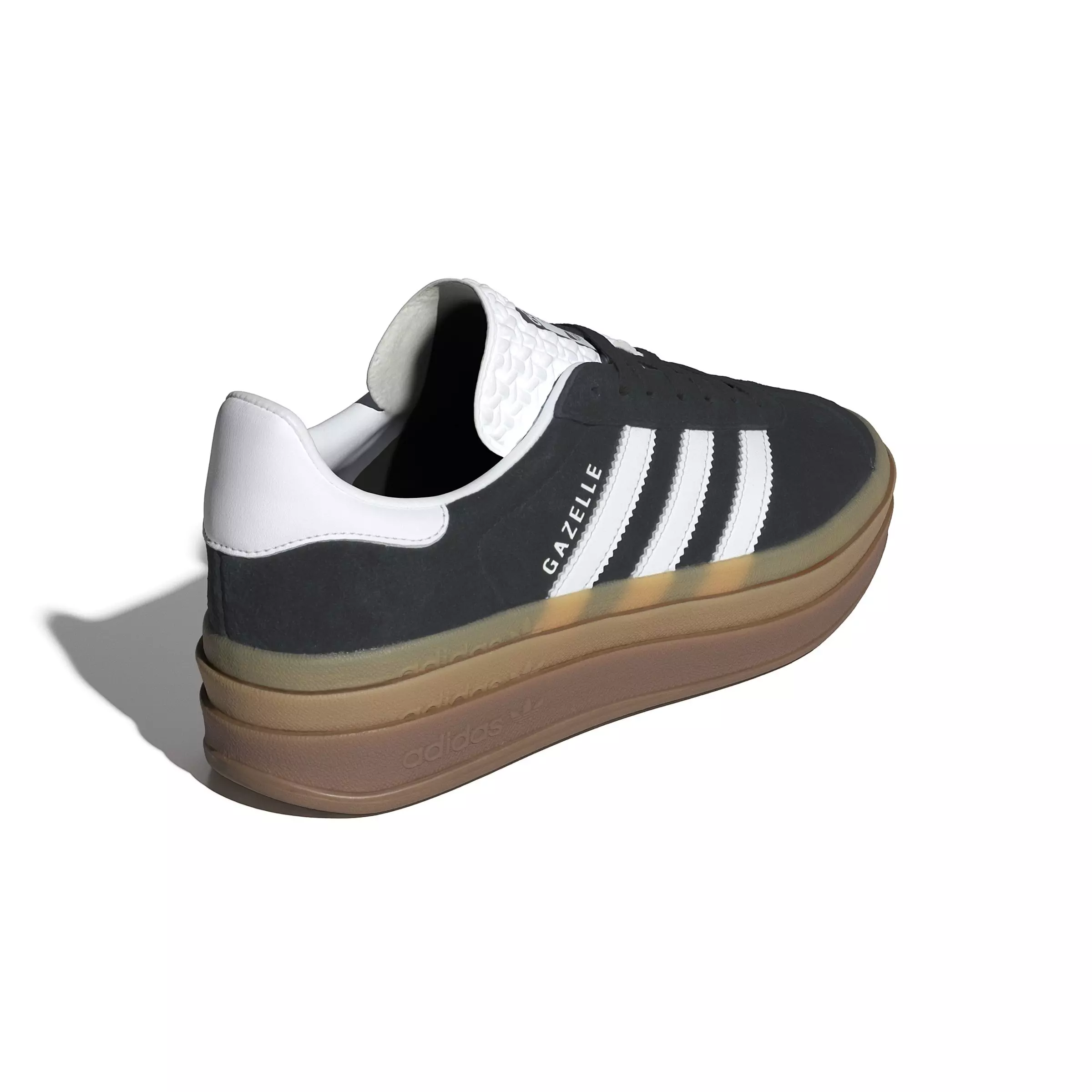 adidas Originals Gazelle Bold "Core Black/Ftwr White" Women's Shoe - BLACK/WHITE