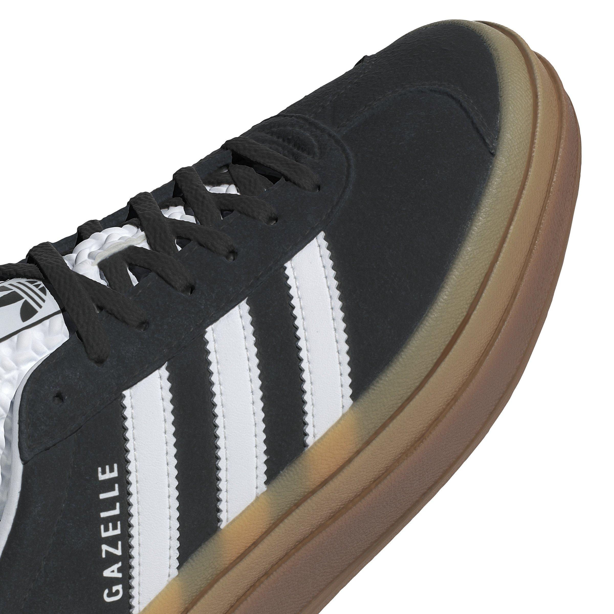 adidas Originals Gazelle Bold "Core Black/Ftwr White" Women's Shoe - BLACK/WHITE