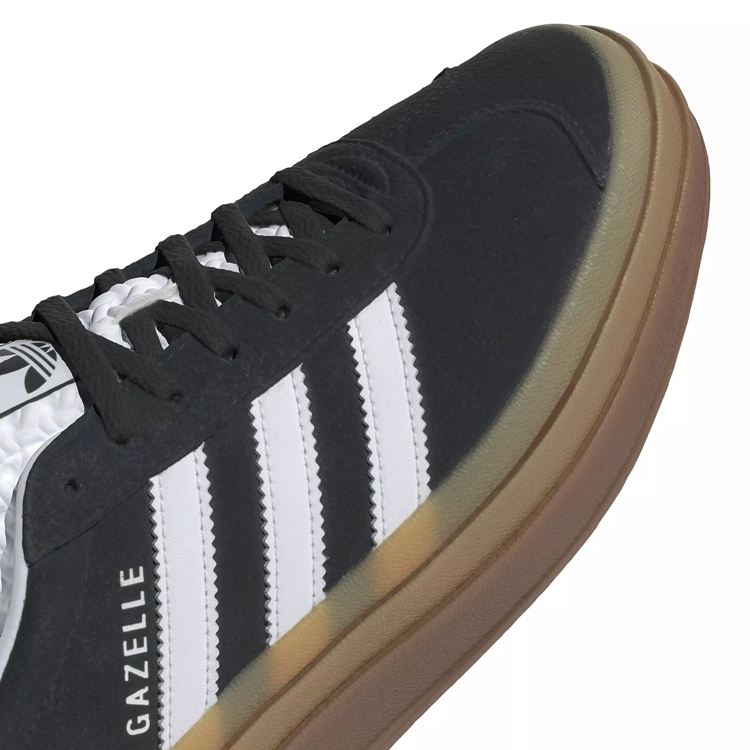 adidas Originals Gazelle Bold "Core Black/Ftwr White" Women's Shoe - BLACK/WHITE