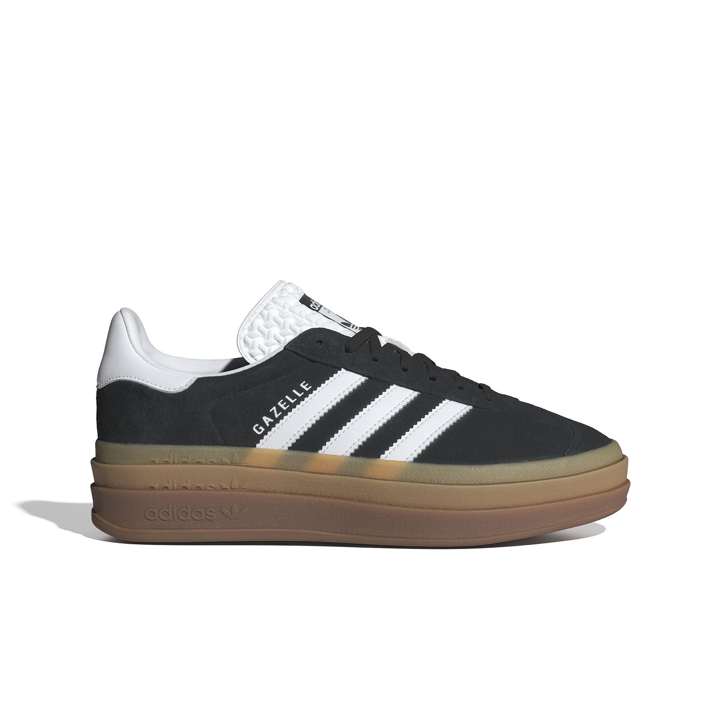 adidas Originals Gazelle Bold "Core Black/Ftwr White" Women's Shoe - BLACK/WHITE
