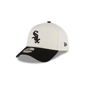 New Era Chicago White Sox 9FORTY A-Frame Snapback Hat-Cream