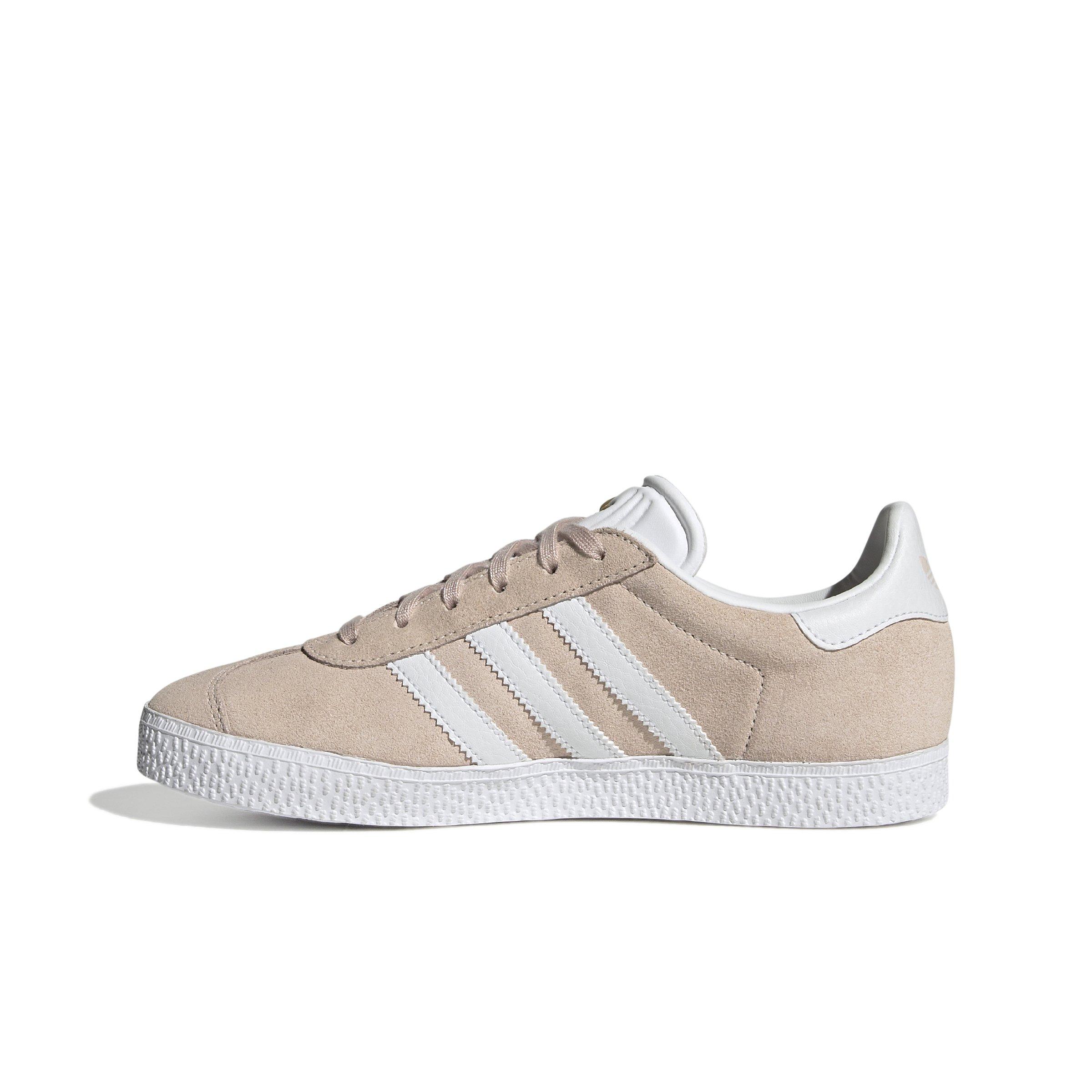 adidas Originals Gazelle "Pink Tint/Ftwr White" Grade School Girls' Shoe - PINK/WHITE Thumbnail View 2