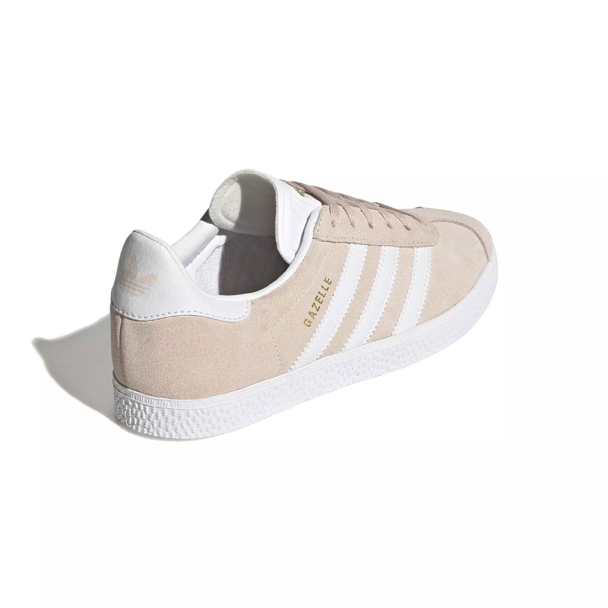 adidas Originals Gazelle "Pink Tint/Ftwr White" Grade School Girls' Shoe - PINK/WHITE