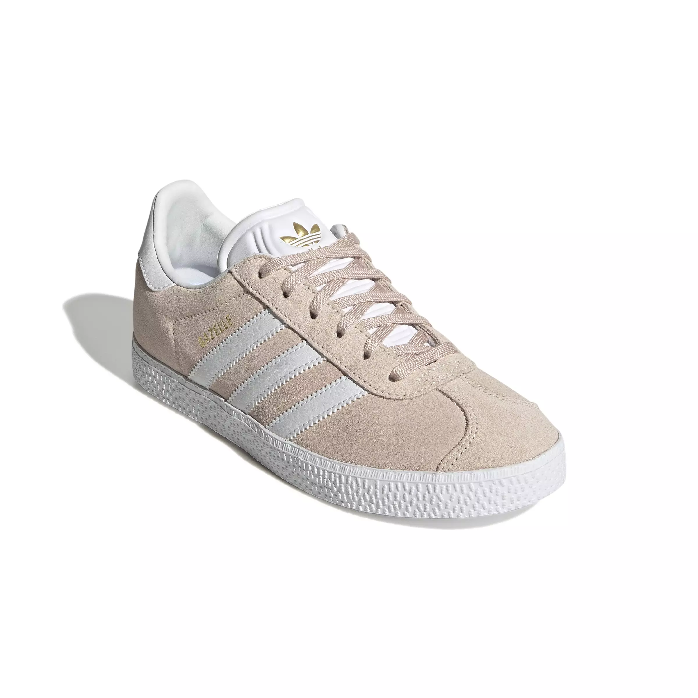adidas Originals Gazelle "Pink Tint/Ftwr White" Grade School Girls' Shoe - PINK/WHITE